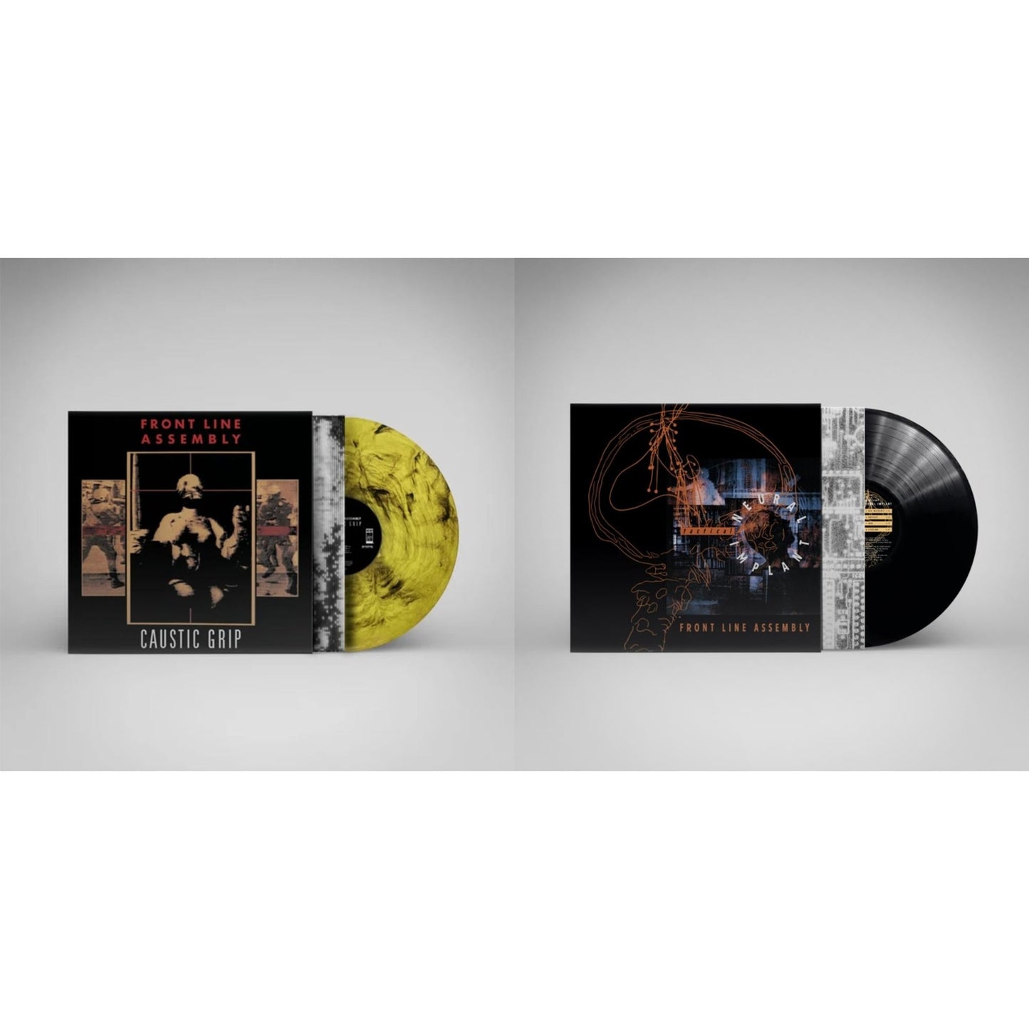 Caustic Grip (35Th Anniversary Edition/Limited/Caustic Yellow LP Vinyl) & Tactical Neural Implant (Remastered)