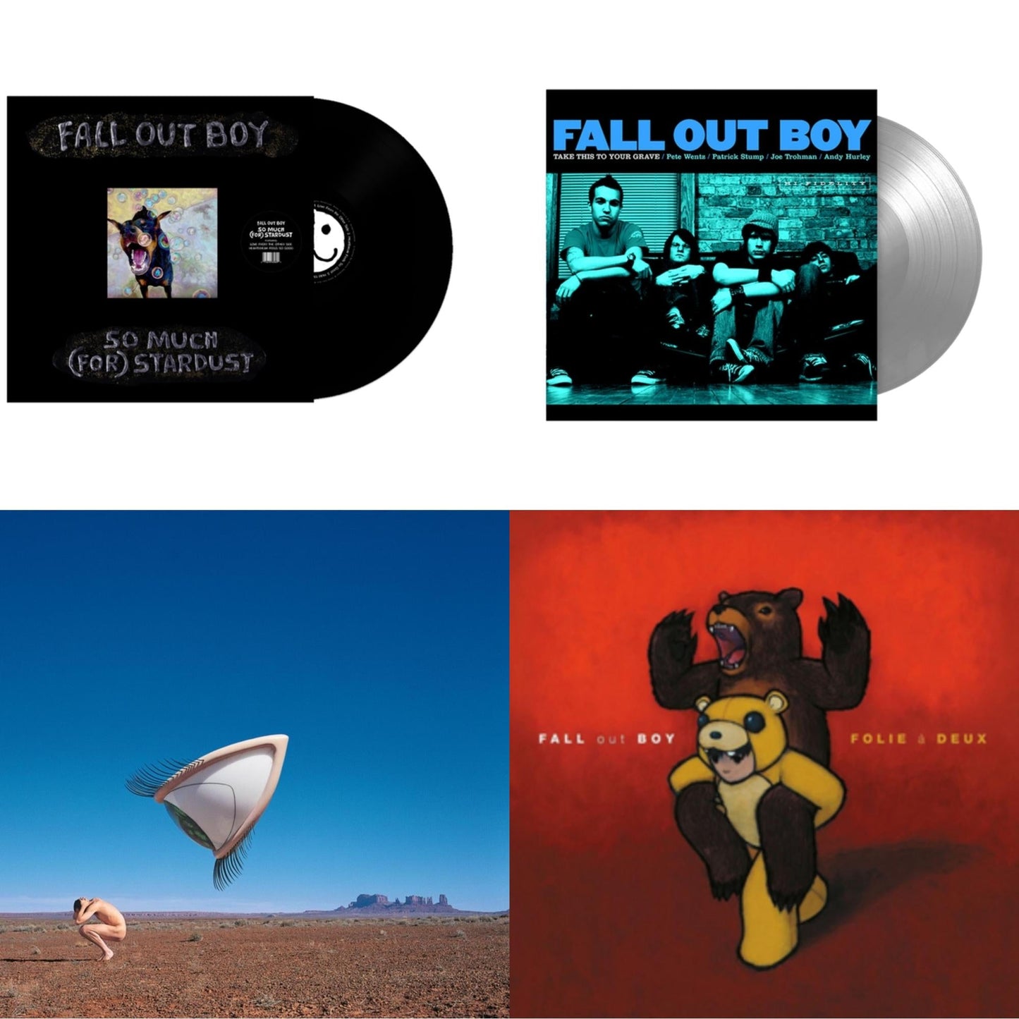 So Much (For) Stardust & Take This To Your Grave (Fbr 25Th Anniversary Edition/Silver LP Vinyl) & From Under The Cork Tree & Folie A Deux