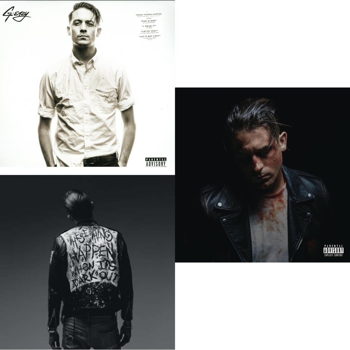 These Things (2LP/180G) & When It's Dark Out (2LP/150G/Dl Card/Gatefold) & Beautiful & Damned (Explicit Vinyl) (Pa) (2 LP) (1 White-1 Black Vinyl/Dl Code)