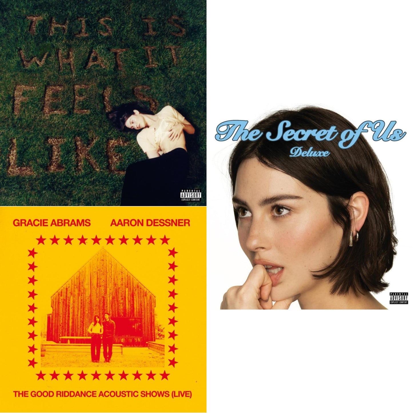 This Is What It Feels Like (X) & Good Riddance Acoustic Shows (Live) (Magenta LP Vinyl) & Secret Of Us (Deluxe/Transparent Moonlight Vinyl/2LP)