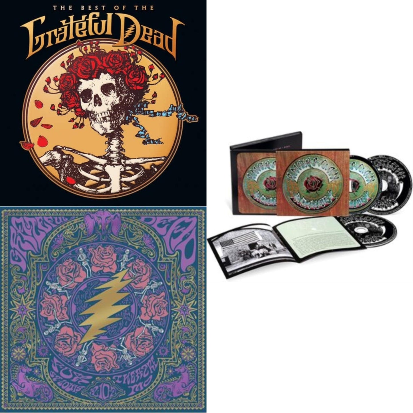 Best Of 1967 - 1977 & Fox Theatre, St. Louis, Mo (12/10/71) (Live) (3CD) & American Beauty (50Th Anniversary Deluxe Edition/3CD W/O-Card)