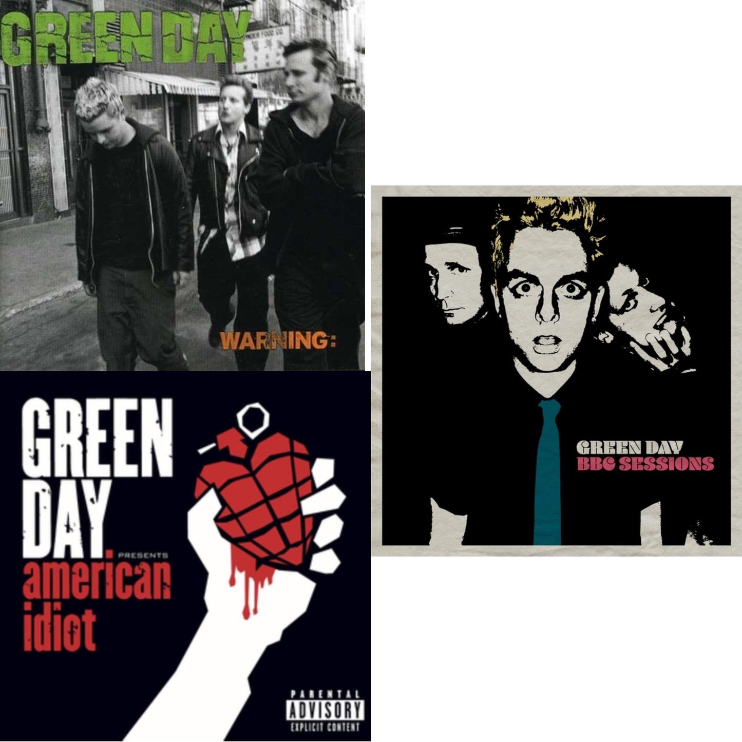 Warning & American Idiot & Bbc Sessions (X)