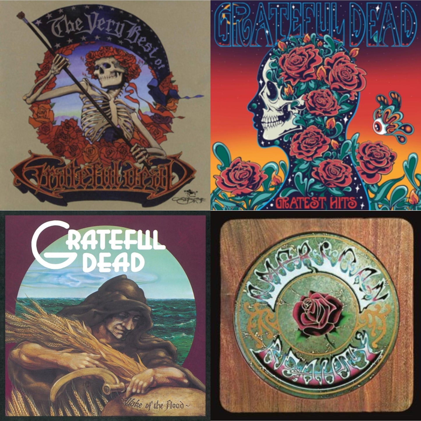 Very Best Of Grateful Dead & Gratest Hits & Wake Of The Flood (50Th Anniversary/Deluxe Edition/2CD) & American Beauty