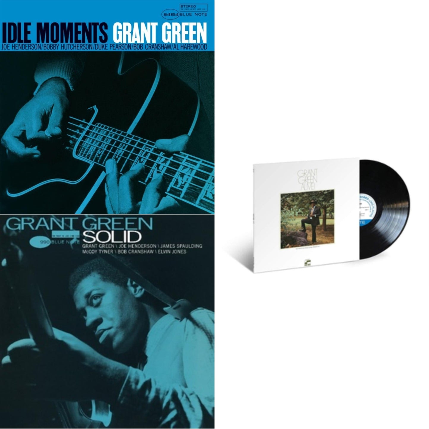 Idle Moments (Blue Note Classic LP Vinyl Edition) & Solid (Blue Note Classic LP Vinyl Edition) (180G) & Alive!