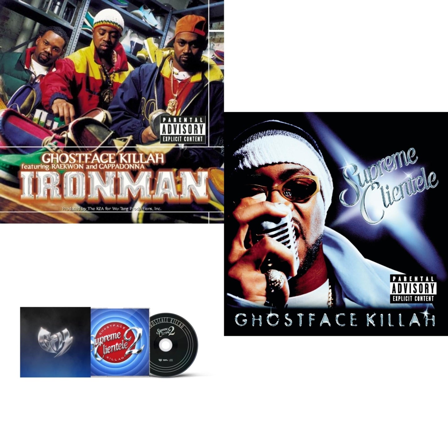 Ironman & Supreme Clientele 2 & Supreme Clientele (Exp)