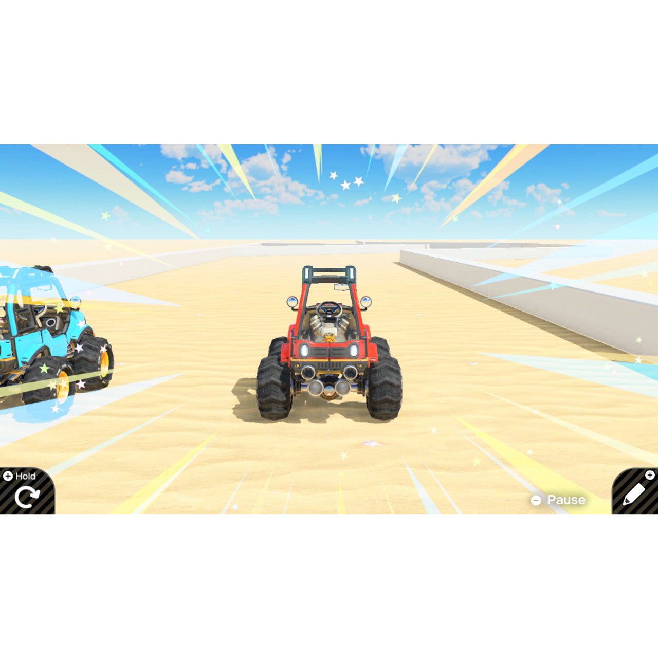 This is brand new.Programming made fun with help from the minds at Nintendo
Turn gaming time into learning time with the Game Builder Garage™ software. Kids can learn how to make their own games with guided lessons created by Nintendo.