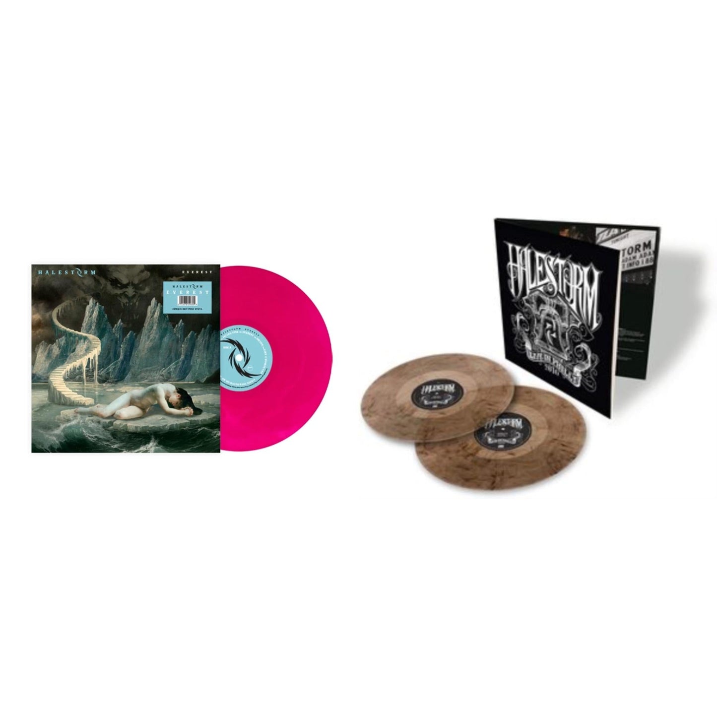Everest (X) (Opaque Hot Pink LP Vinyl) & Live In Philly 2010 (Rog Ltd)