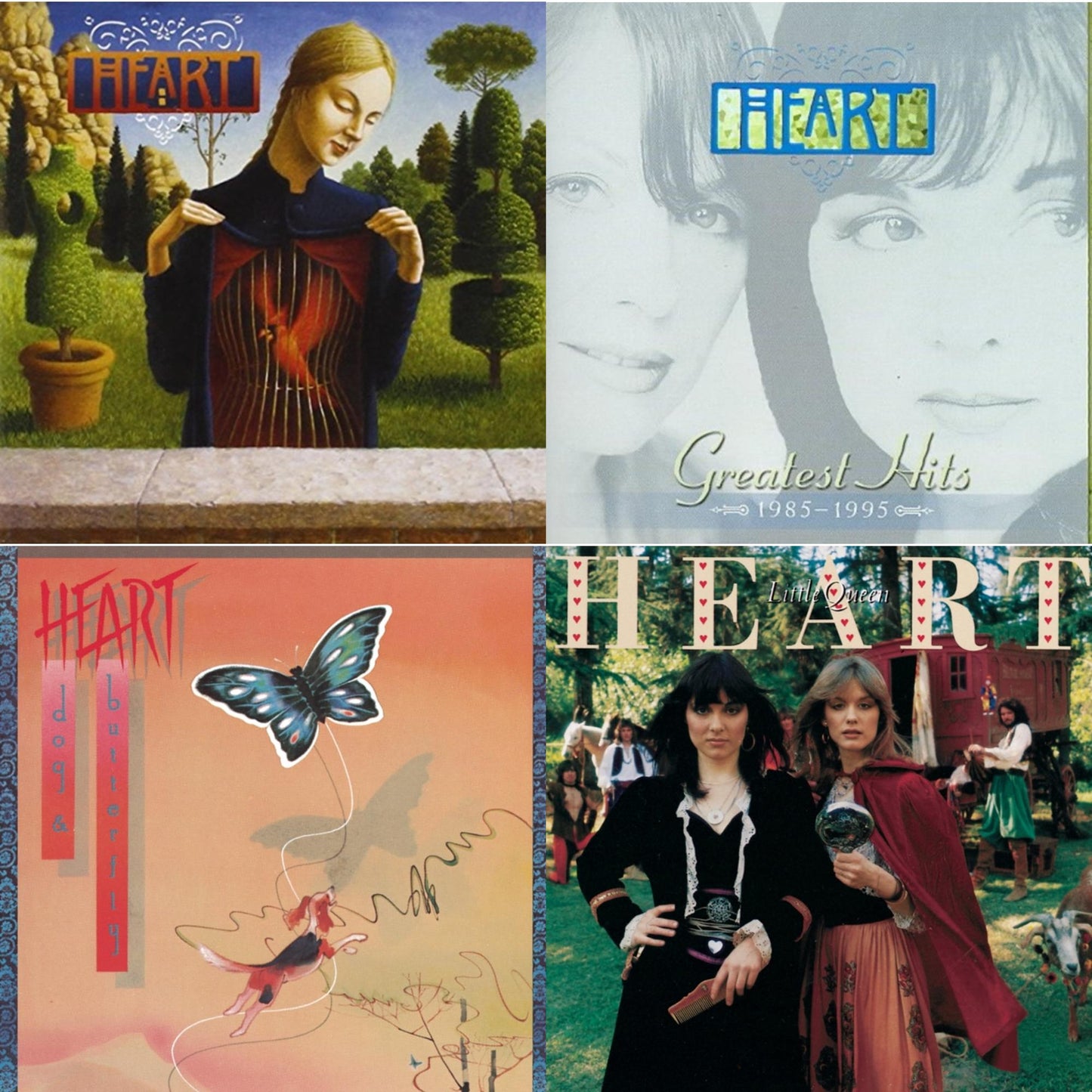 Greatest Hits & Greatest Hits 1985 -1995 & Dog & Butterfly & Little Queen