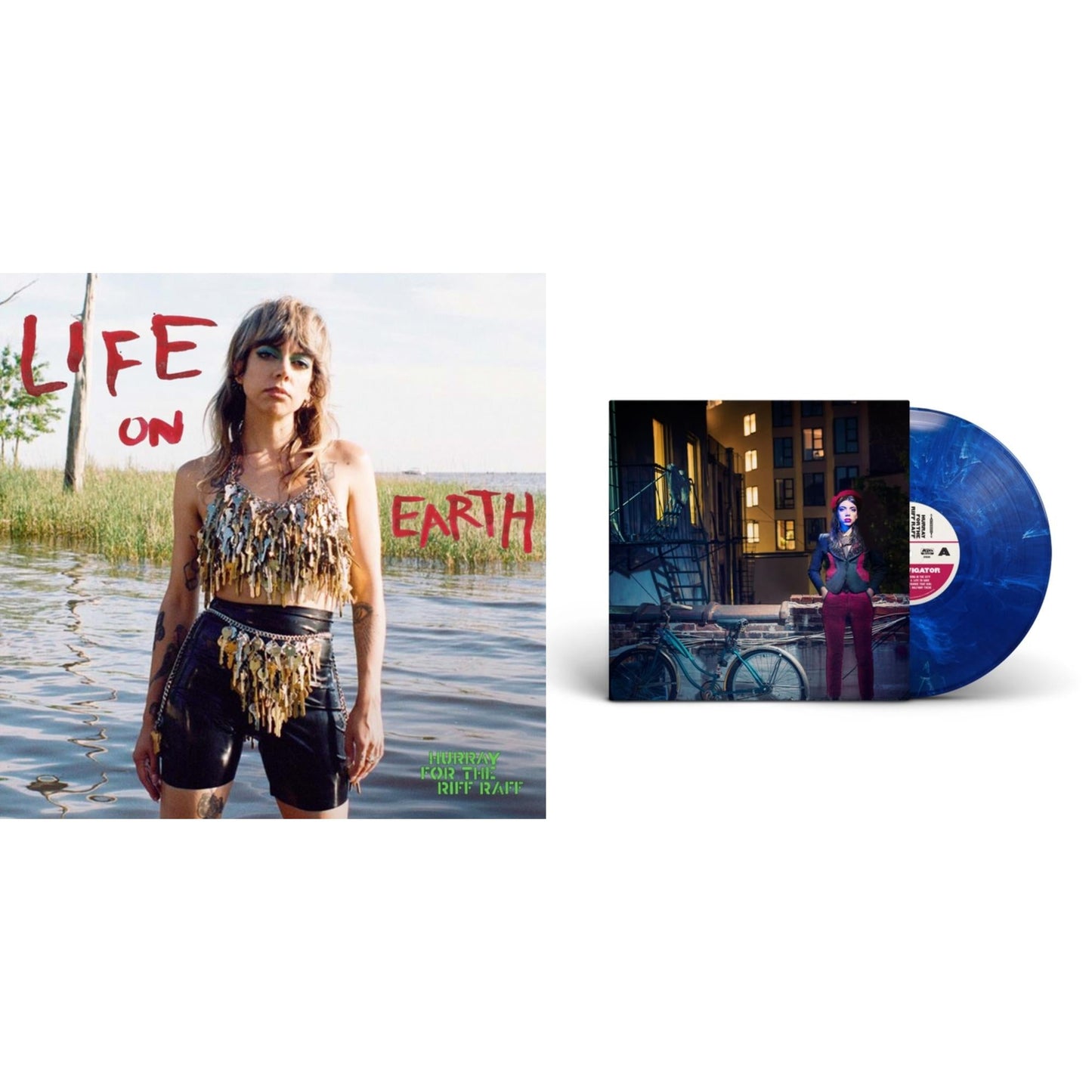 Life On Earth & Navigator (Frosted Blue LP Vinyl)