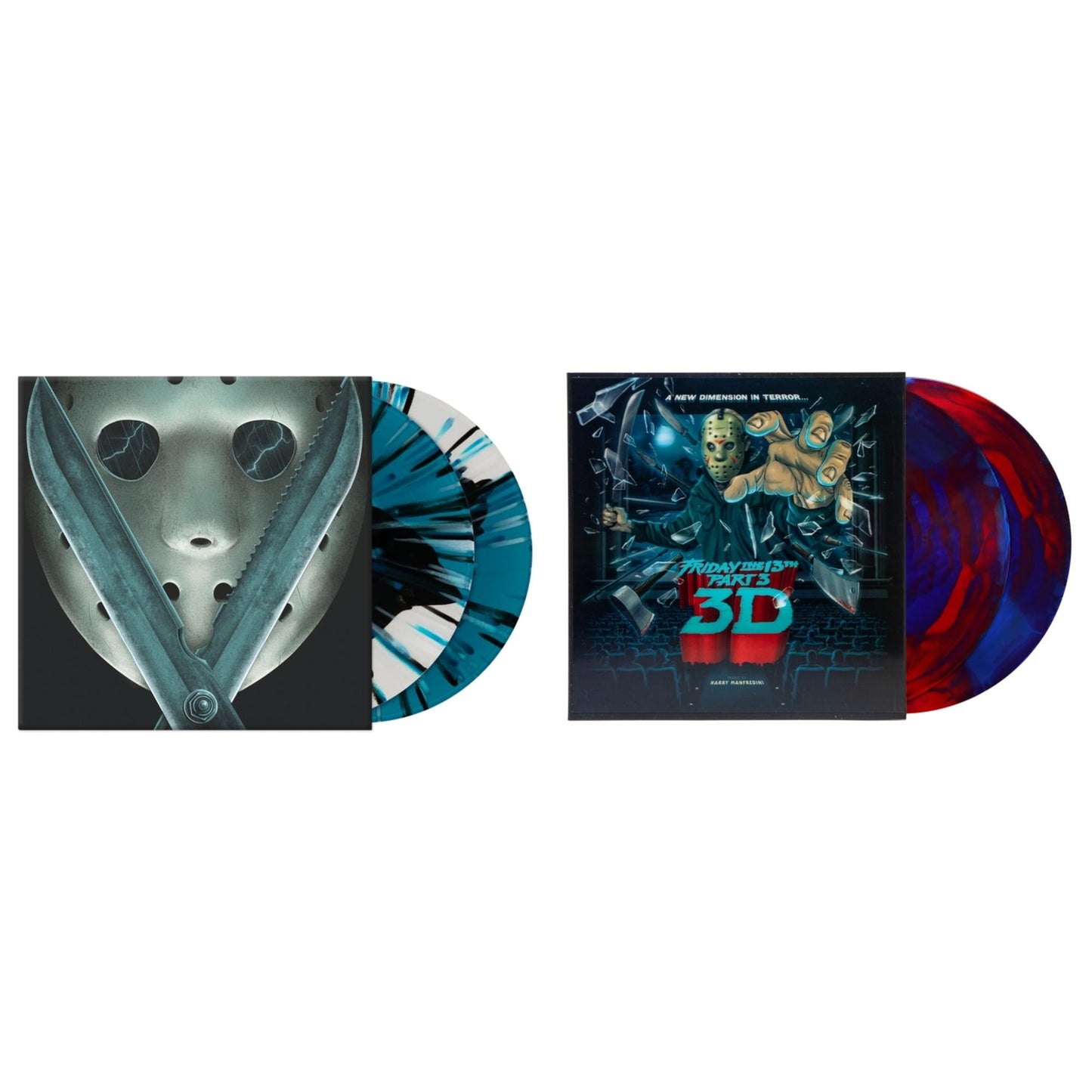 Friday The 13Th Part V: A New Beginning Ost (2LP) & Friday The 13Th Part Iii Ost (2LP)