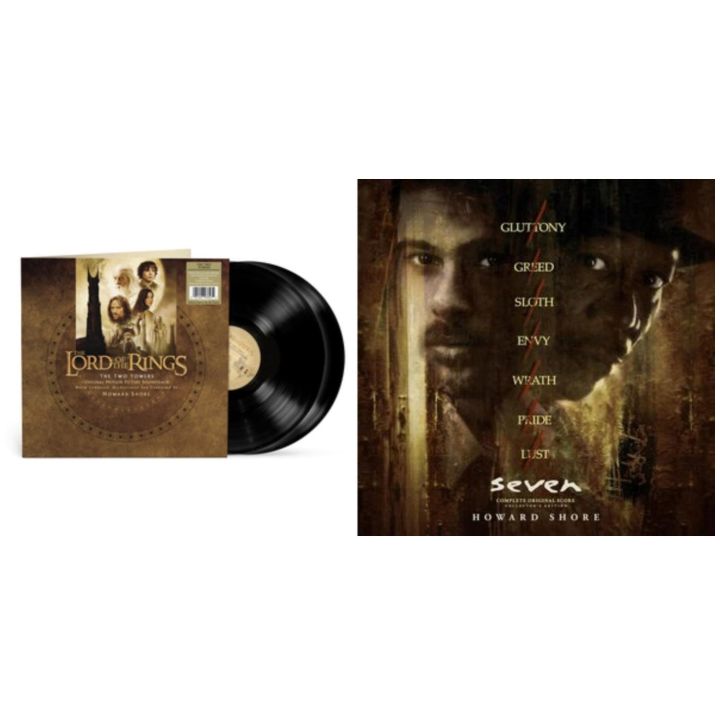 Lord Of The Rings: The Two Towers Ost (2LP) & Se7en (2LP/Orange & Yellow Vinyl)