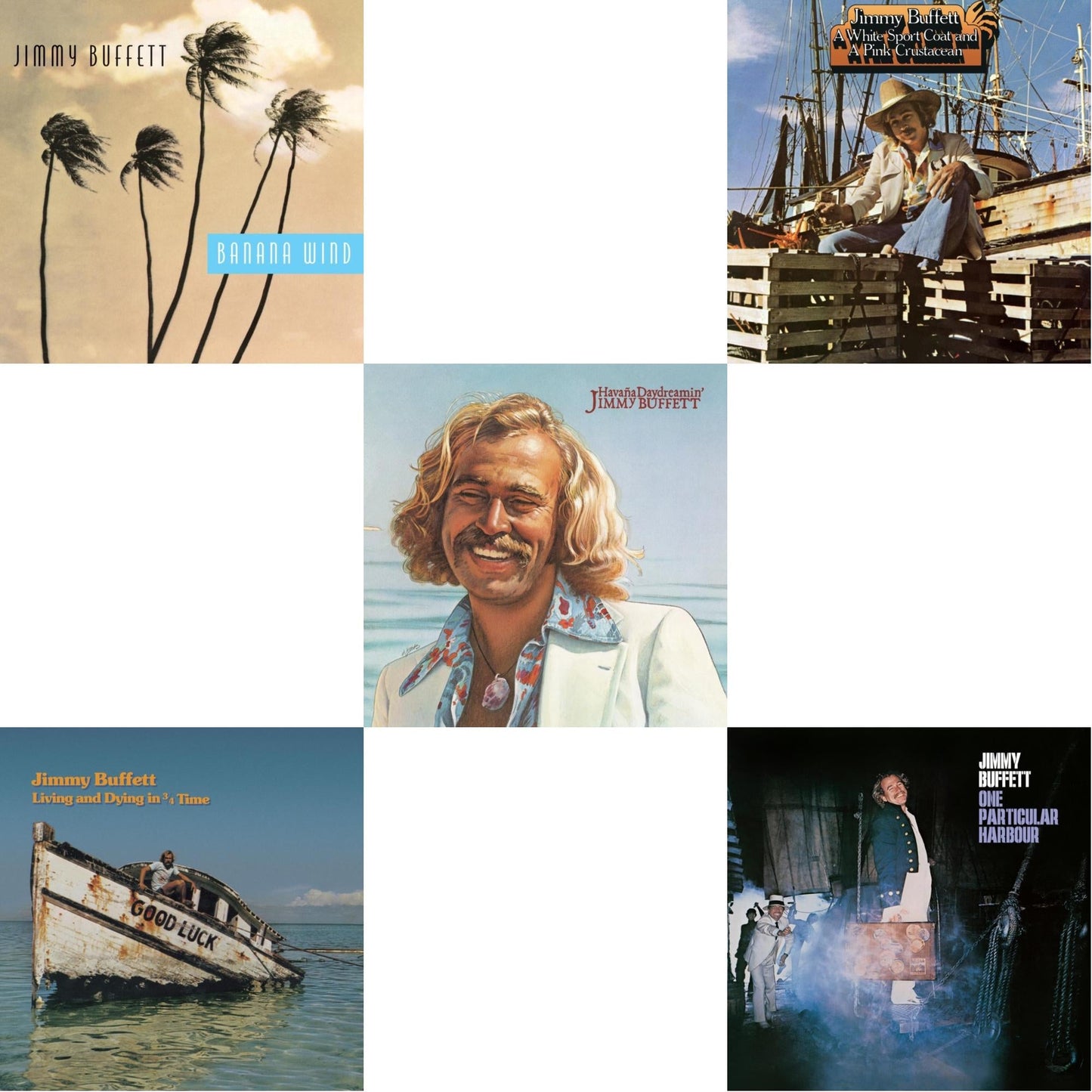 Living & Dying In 3/4 Time & One Particular Harbour & Havana Daydreamin & White Sport Coat & A Pink Crustacean & Banana Wind (2LP)