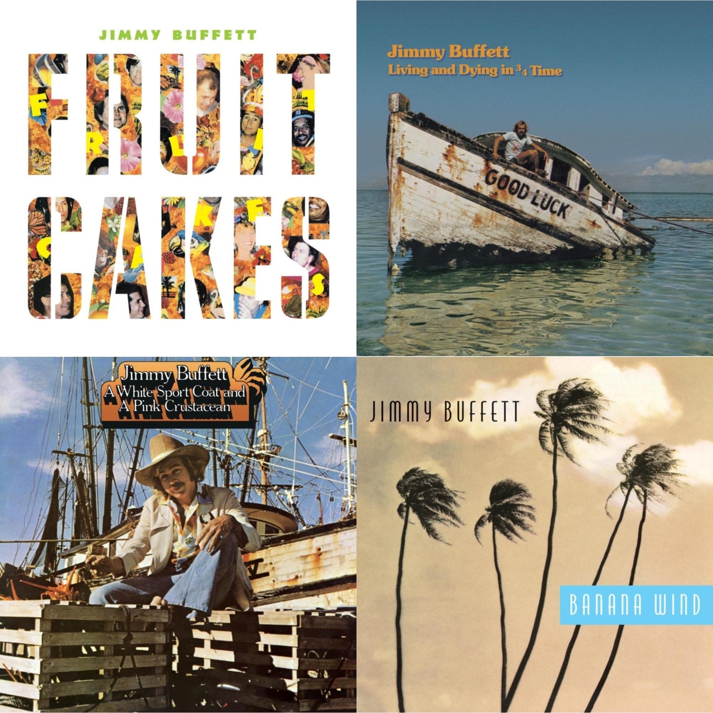 Fruitcakes (2LP) & Living & Dying In 3/4 Time & White Sport Coat & A Pink Crustacean & Banana Wind (2LP)