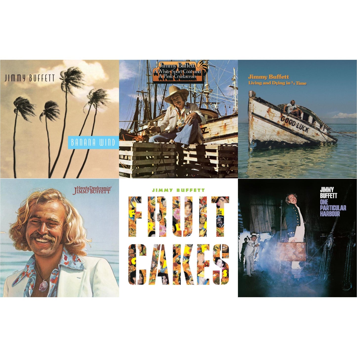 Fruitcakes (2LP) & Living & Dying In 3/4 Time & One Particular Harbour & Havana Daydreamin & White Sport Coat & A Pink Crustacean & Banana Wind (2LP)