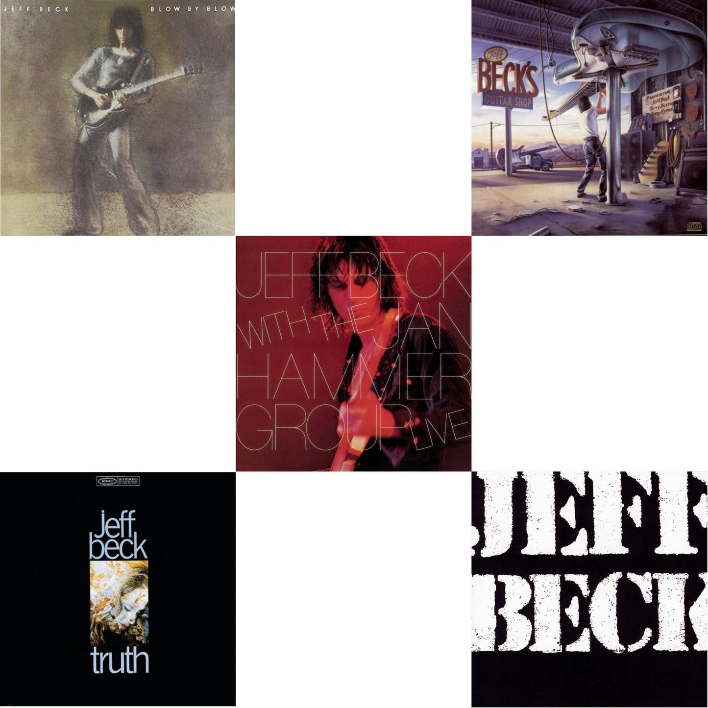 Blow By Blow & Truth & Jeff Beck With Jan Hammer Group Live & Guitar Shop & There & Back