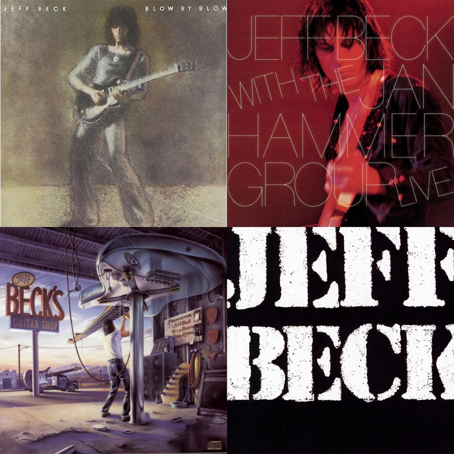 Blow By Blow & Jeff Beck With Jan Hammer Group Live & Guitar Shop & There & Back