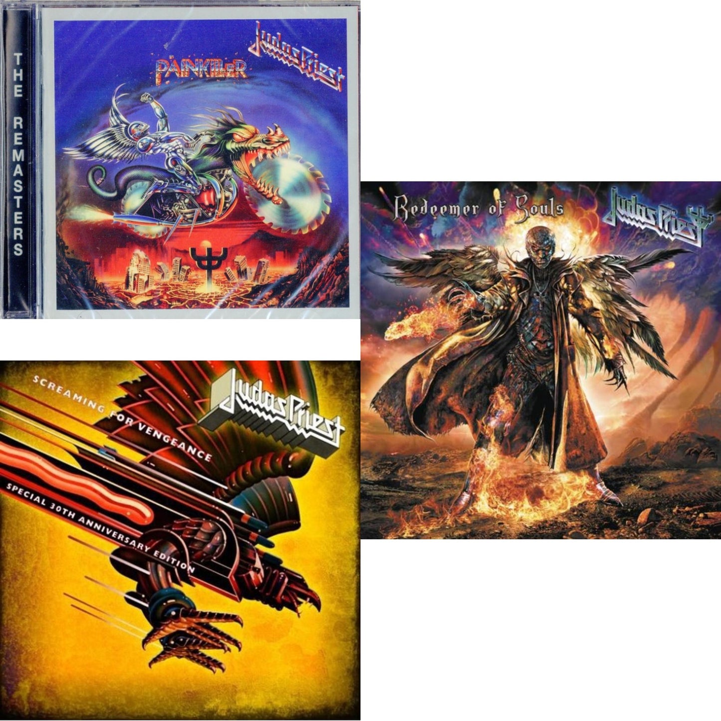 Painkiller & Screaming For Vengeance (30Th Anniversary Edition) & Redeemer Of Souls