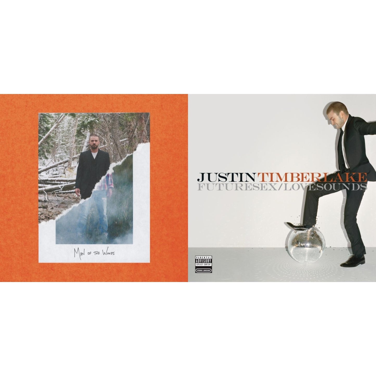 Man Of The Woods (140G/Dl Code) & Futuresex / Lovesounds (Pa/2LP/Gatefold)