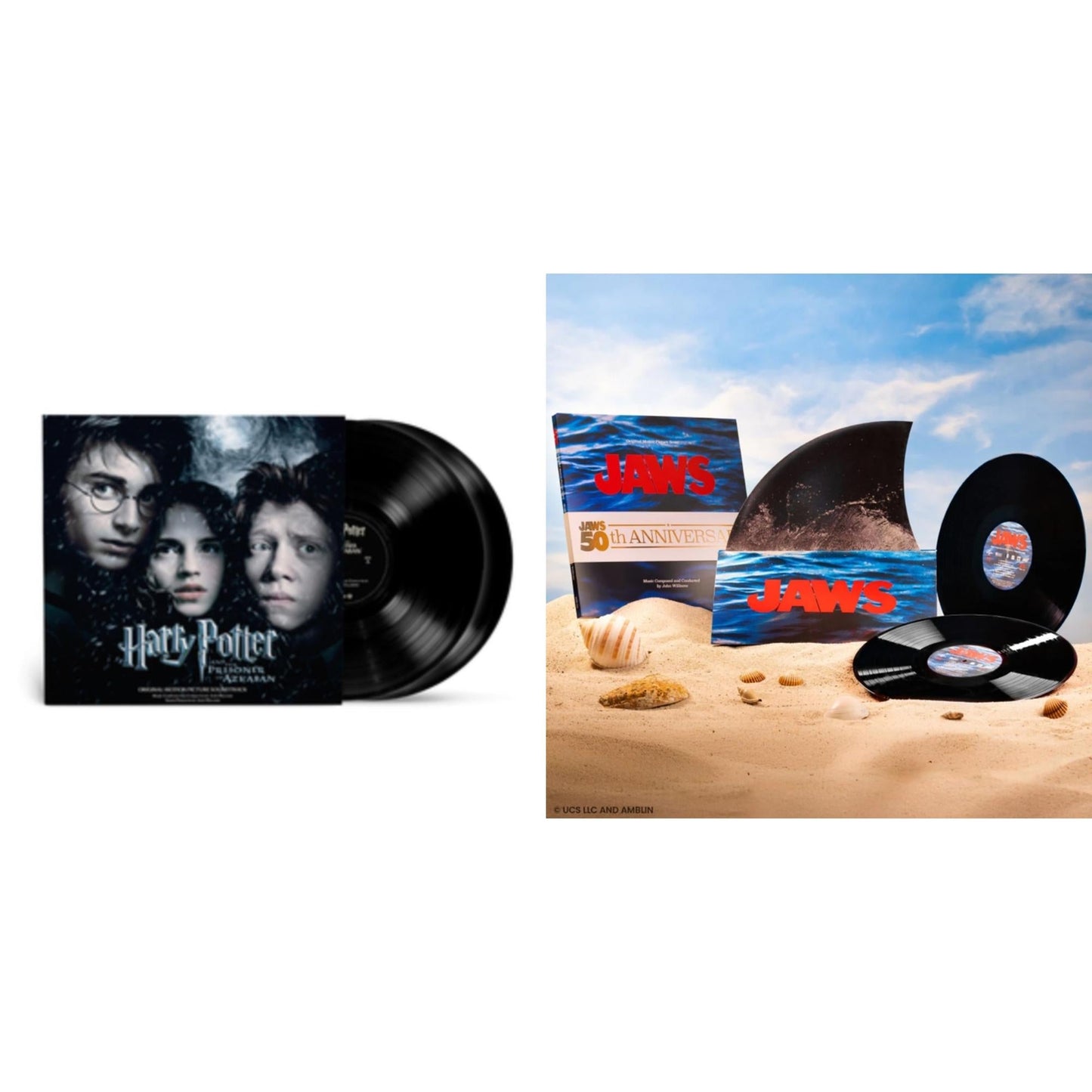 Harry Potter And The Prisoner Of Azkaban (2LP) (Ost) & Jaws (Ost) (50Th Anniversary) (45RPM/180G/2LP)