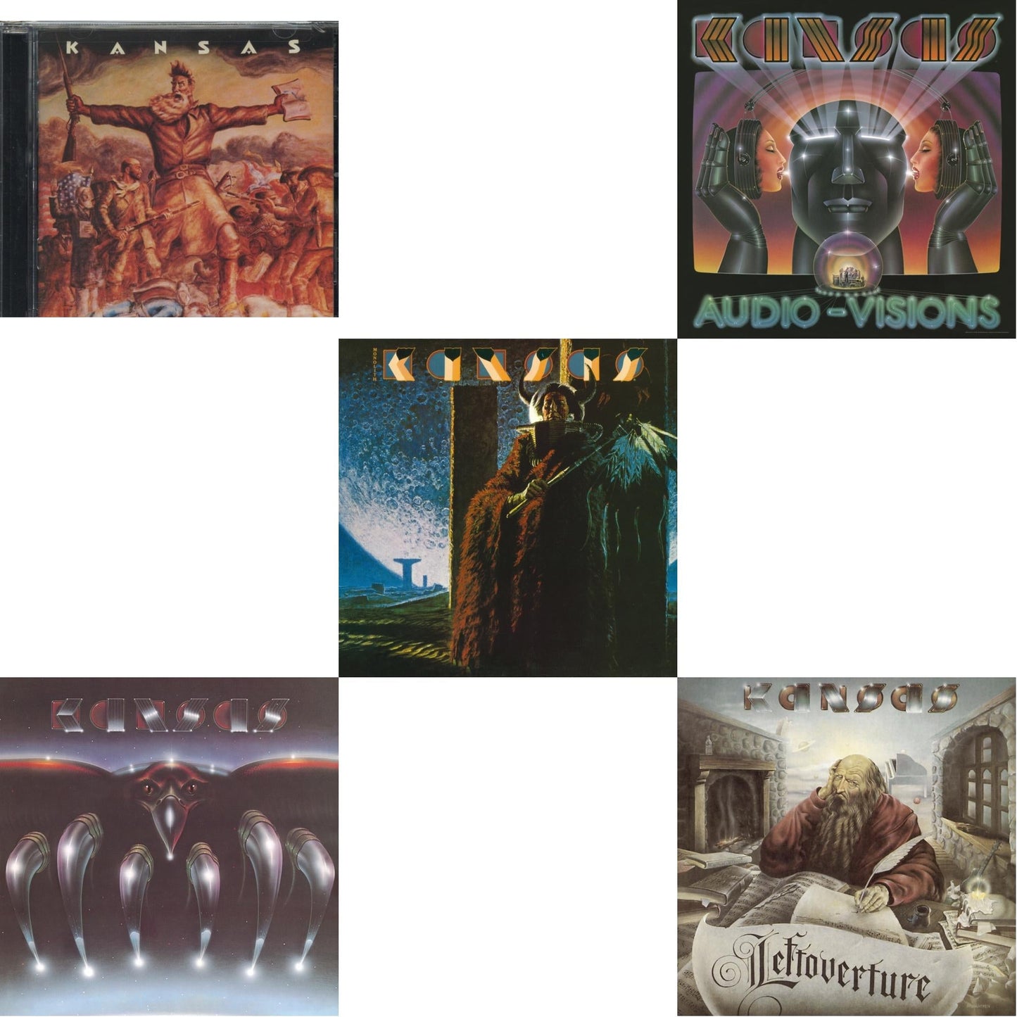 Kansas & Song For America & Monolith & Audio - Visions & Leftoverture