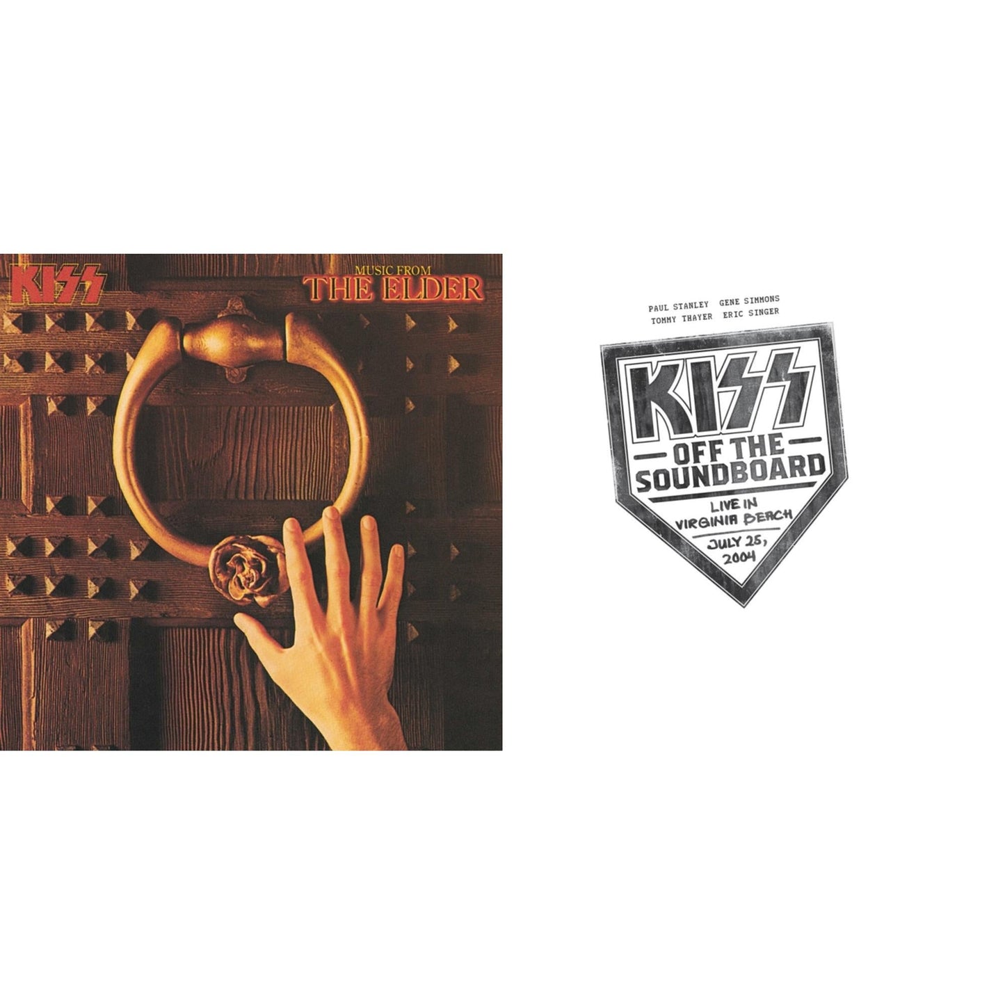 Music From The Elder (Half-Speed Master/Clear LP Vinyl/180G) & Kiss Off The Soundboard: Live In Virginia Beach (3LP)