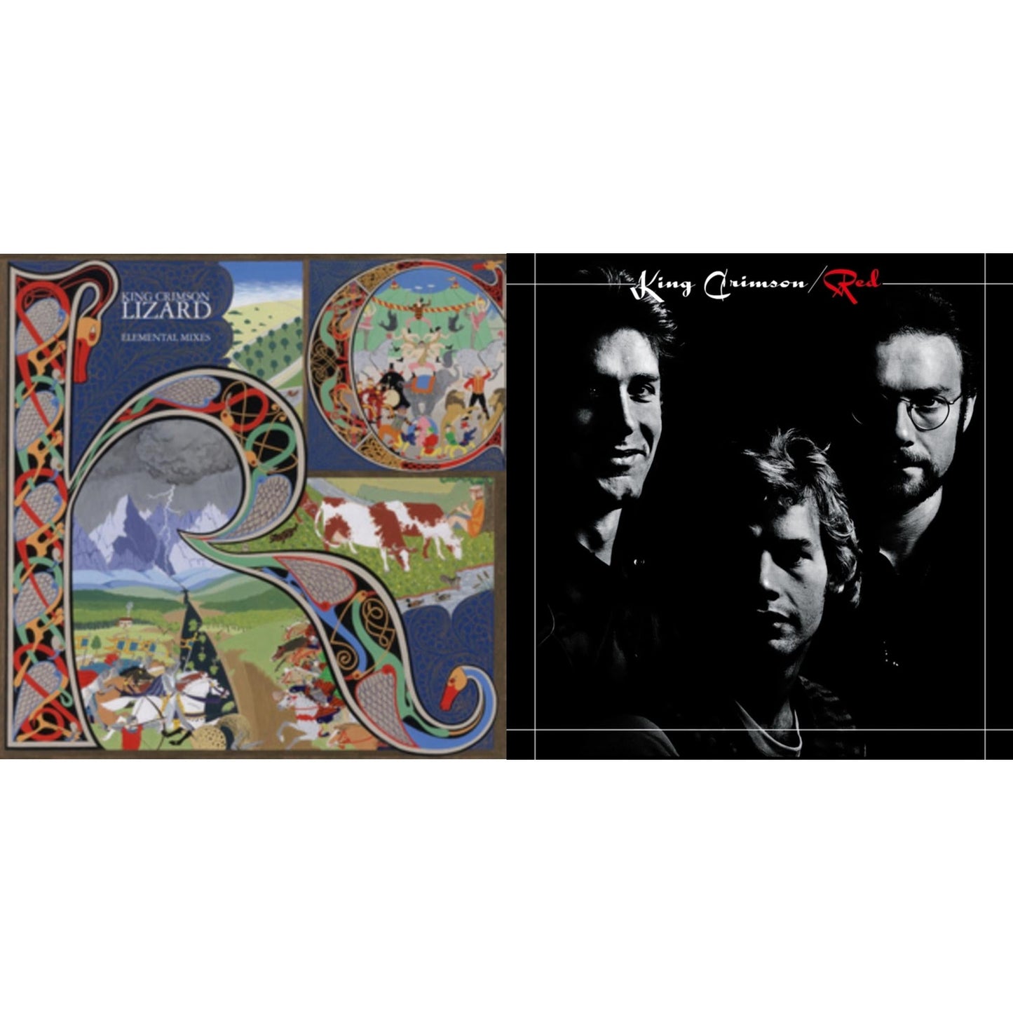 Lizard (CD/Blu-Ray) & Red (50Th Anniversary Edition/CD/Blu-Ray)