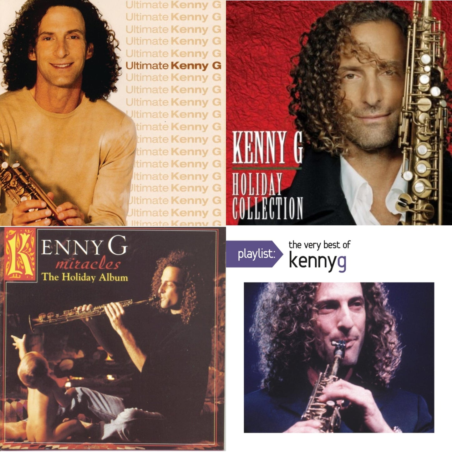 Ultimate Kenny G & Holiday Collection & Miracles: The Holiday Album & Playlist: Very Best Of Kenny G
