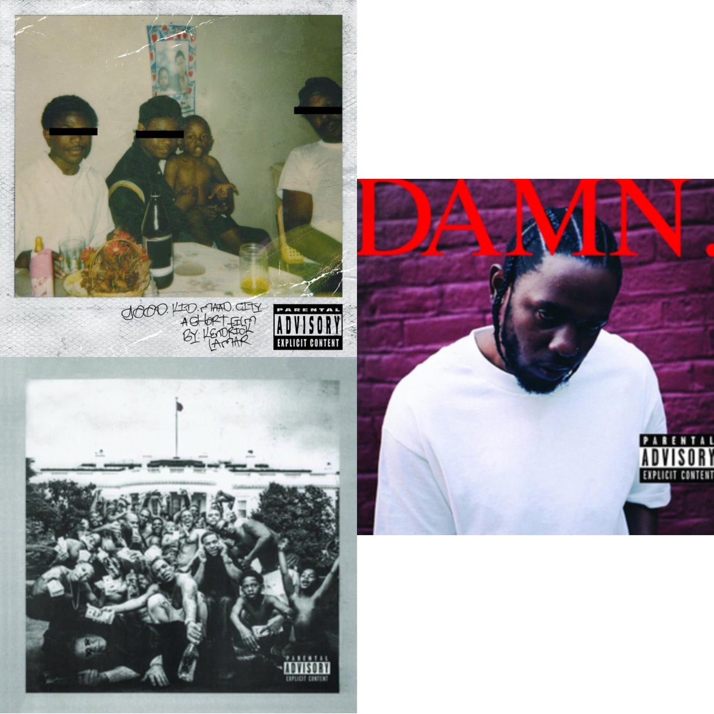 Good Kid, M.A.A.D City & To Pimp A Butterfly & Damn. (Collectors Edition)