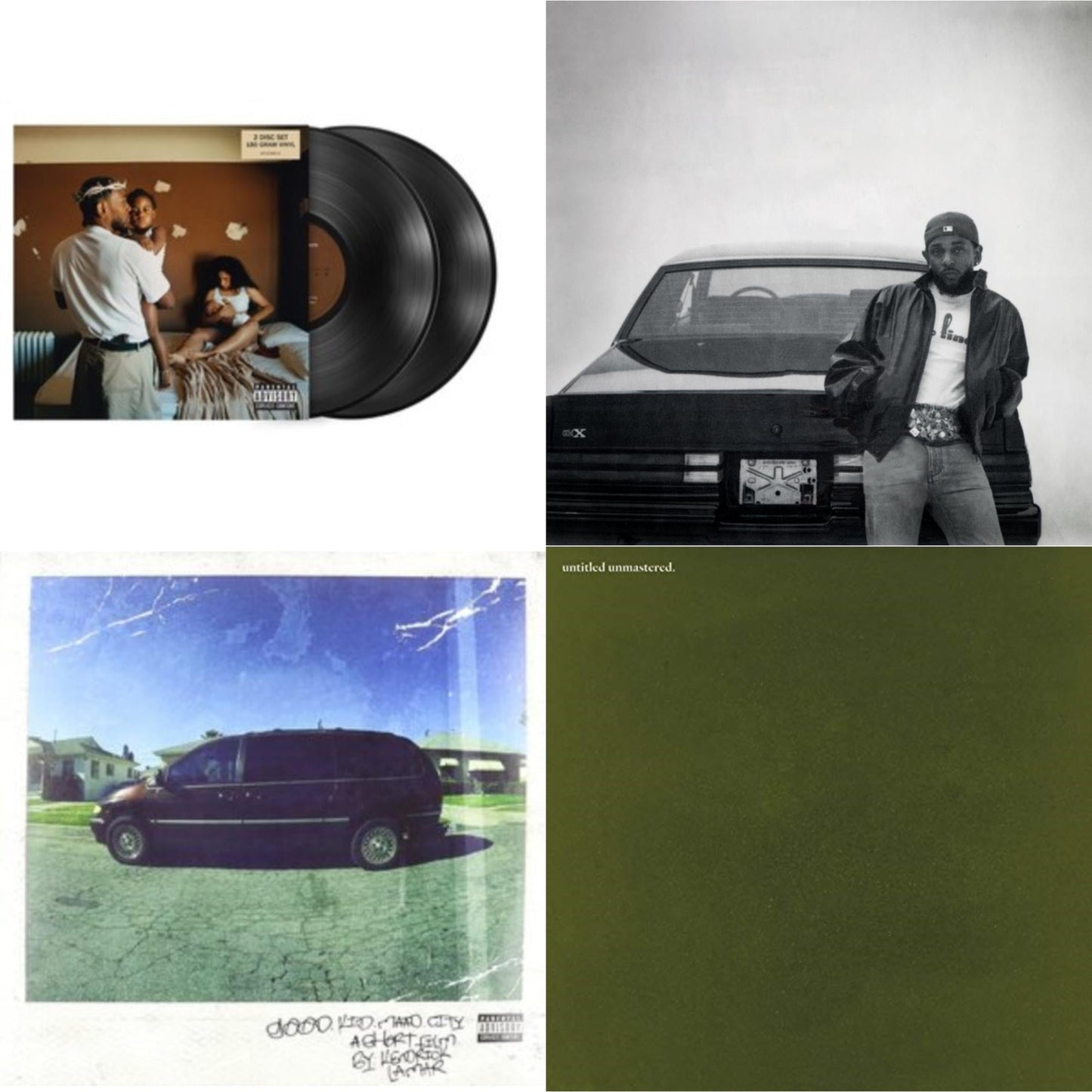 Mr. Morale & The Big Steppers (180G/2LP) & Gnx (X) & Good Kid, M.A.A.D City & Untitled Unmastered