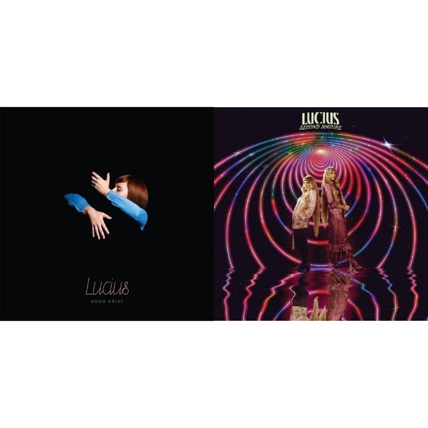 Good Grief (Marbled Blue LP Vinyl) & Second Nature (Clear Pink LP Vinyl)