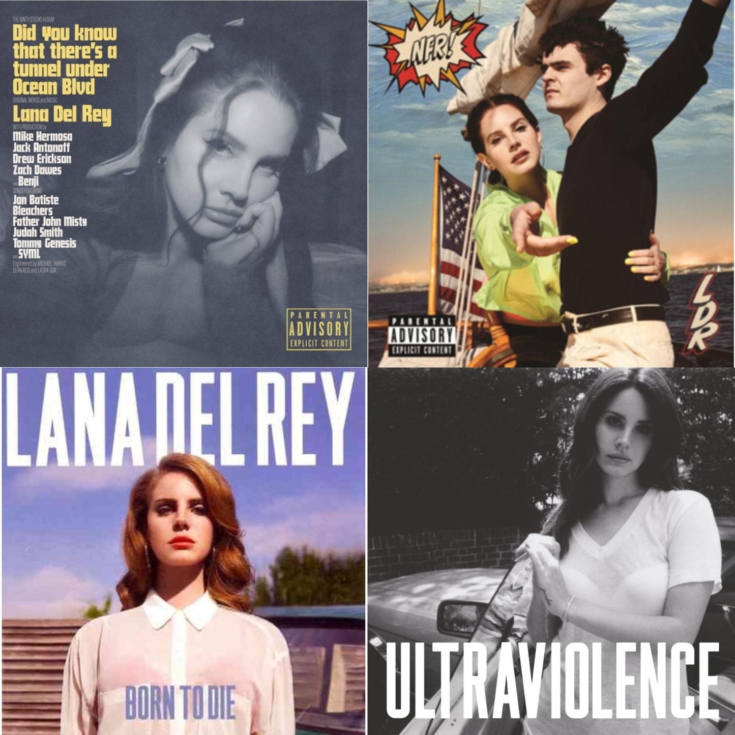 Did You Know That There’S A Tunnel Under Ocean Blvd (X) & Nfr! & Born To Die & Ultraviolence