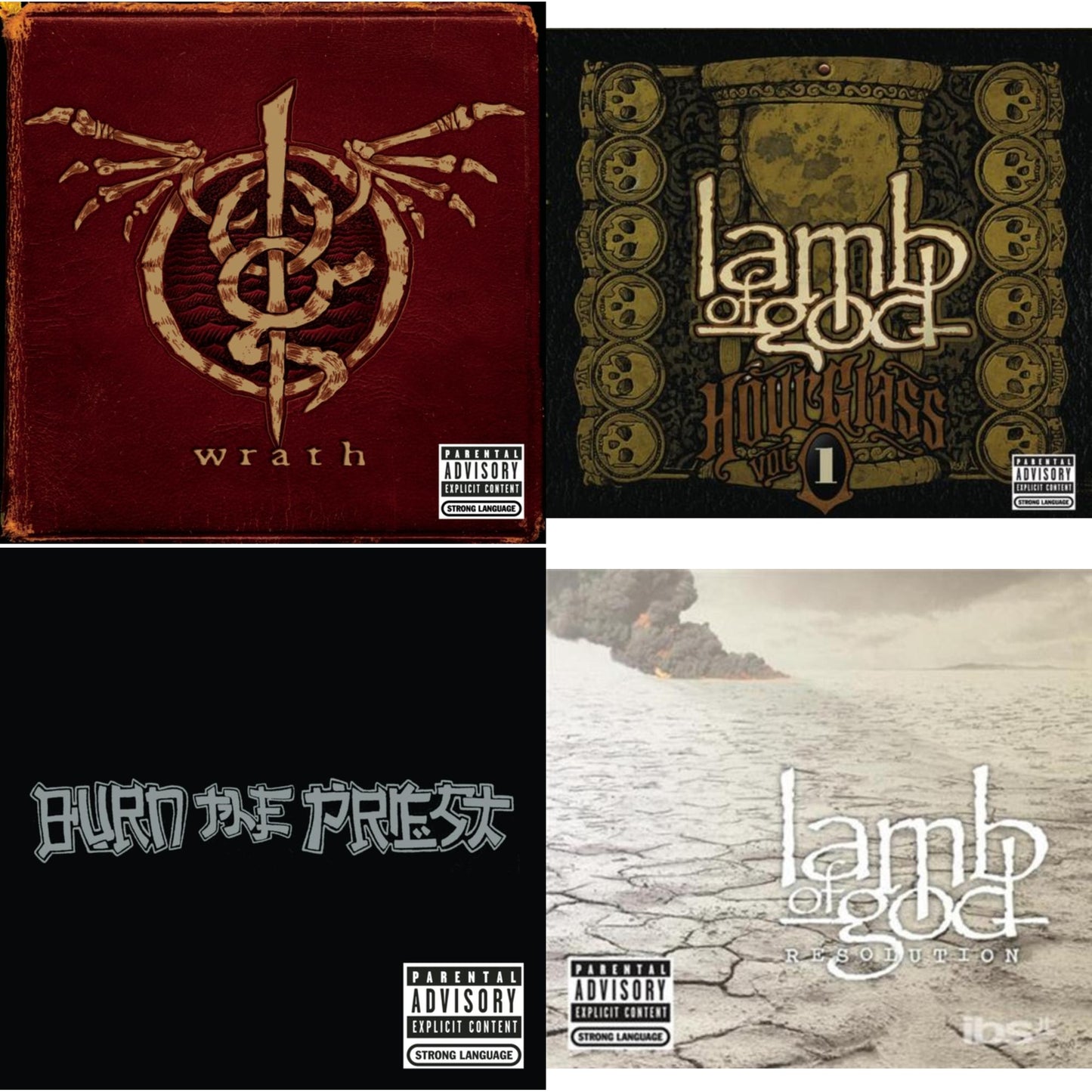 Wrath & Hourglass Vol.1: Underground Years & Burn The Priest & Resolution