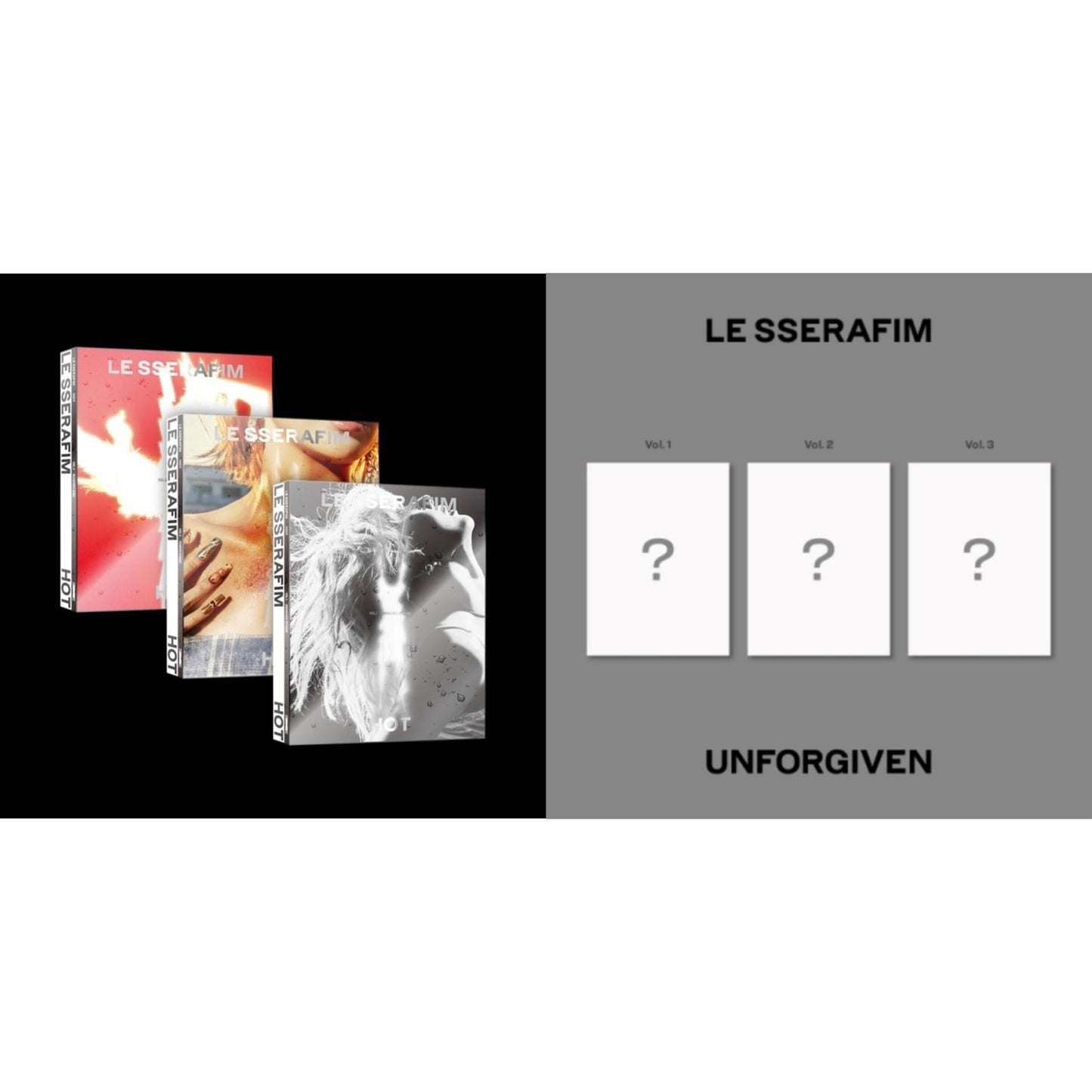 Hot - Drenched Vetiver (Vol. 1/5Th Mini Album) & Unforgiven (1St Studio Album)