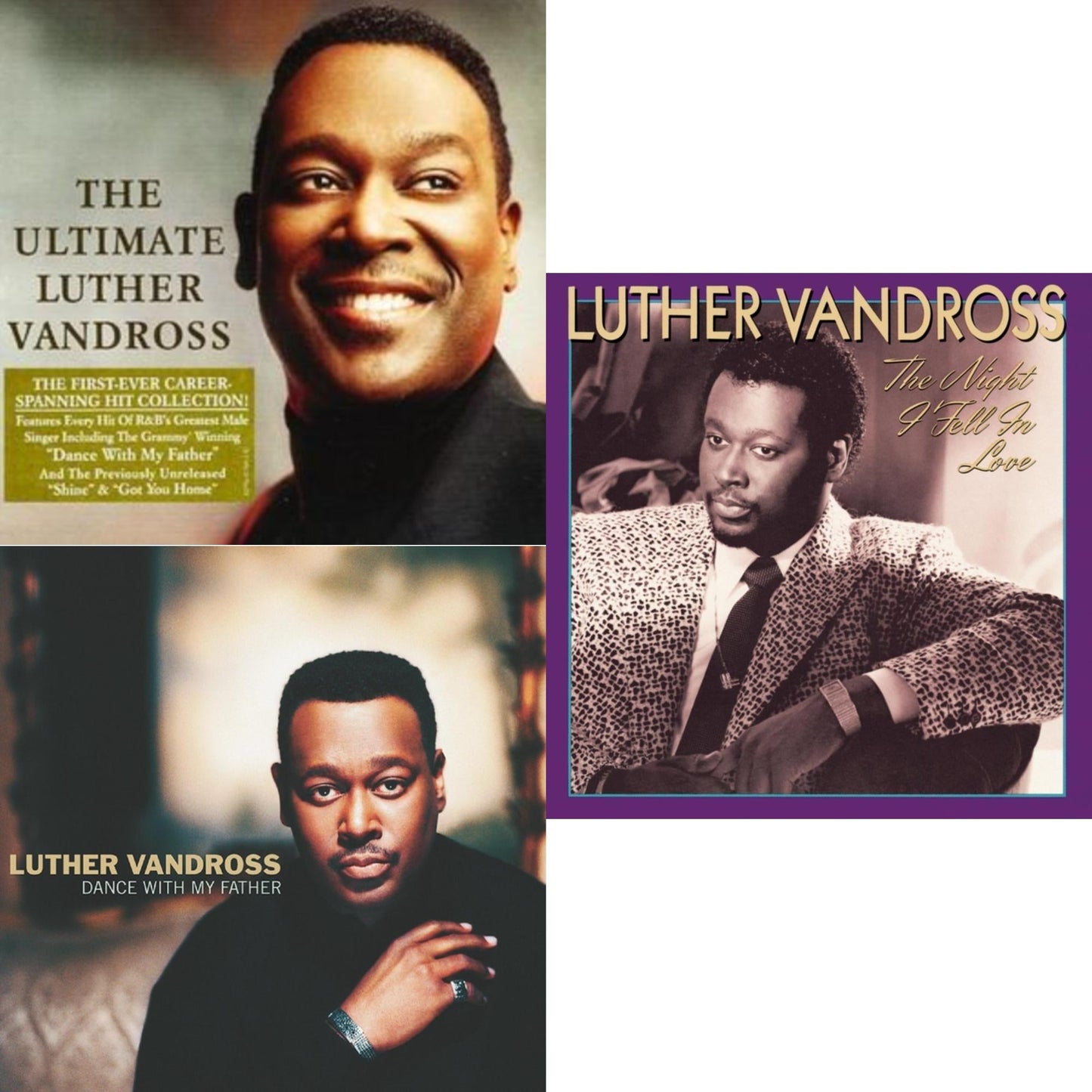 Best Of Luther Vandross & Dance With My Father & Night I Fell In Love