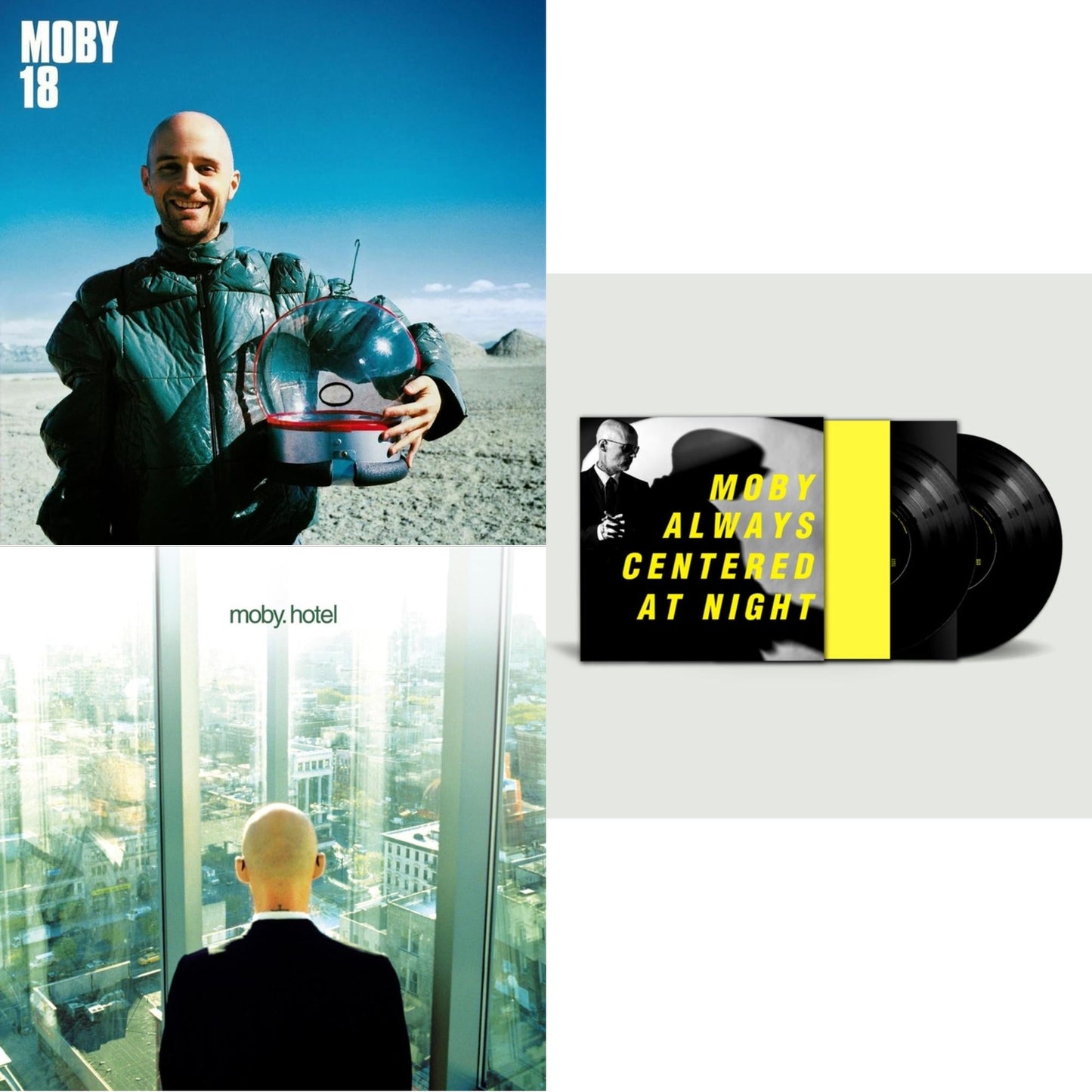 18 (2LP) & Hotel & Always Centered At Night (2LP)