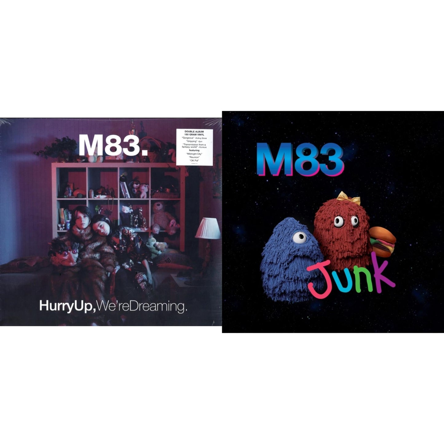 Hurry Up, We're Dreaming & Junk (2LP/Galaxy Blue Vinyl)