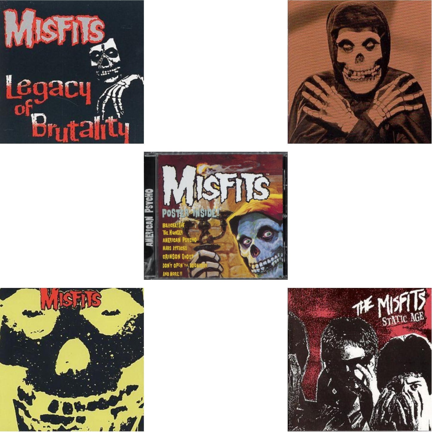 Collection & Legacy Of Brutality & Collection Vol.2 & Static Age & American Psycho