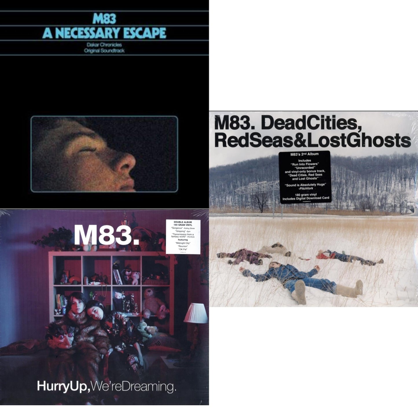 Necessary Escape - Dakar Chronicles Ost & Hurry Up, We're Dreaming & Dead Cities, Red Seas & Lost G