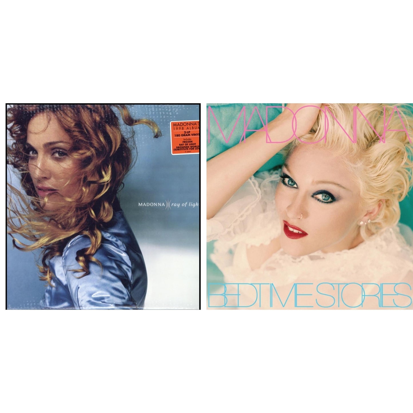Ray Of Light (2LP/180G) & Bedtime Stories (The Silver Collection) (Silver LP Vinyl)
