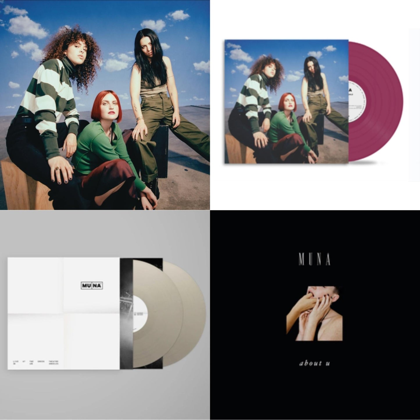 Saves The World & Saves The World (Raspberry LP Vinyl) & Live At The Greek Theatre In Los Angeles (2LP/Metallic Silver Vinyl) & About U (2LP/150G/Opaque Pink/Gatefold)