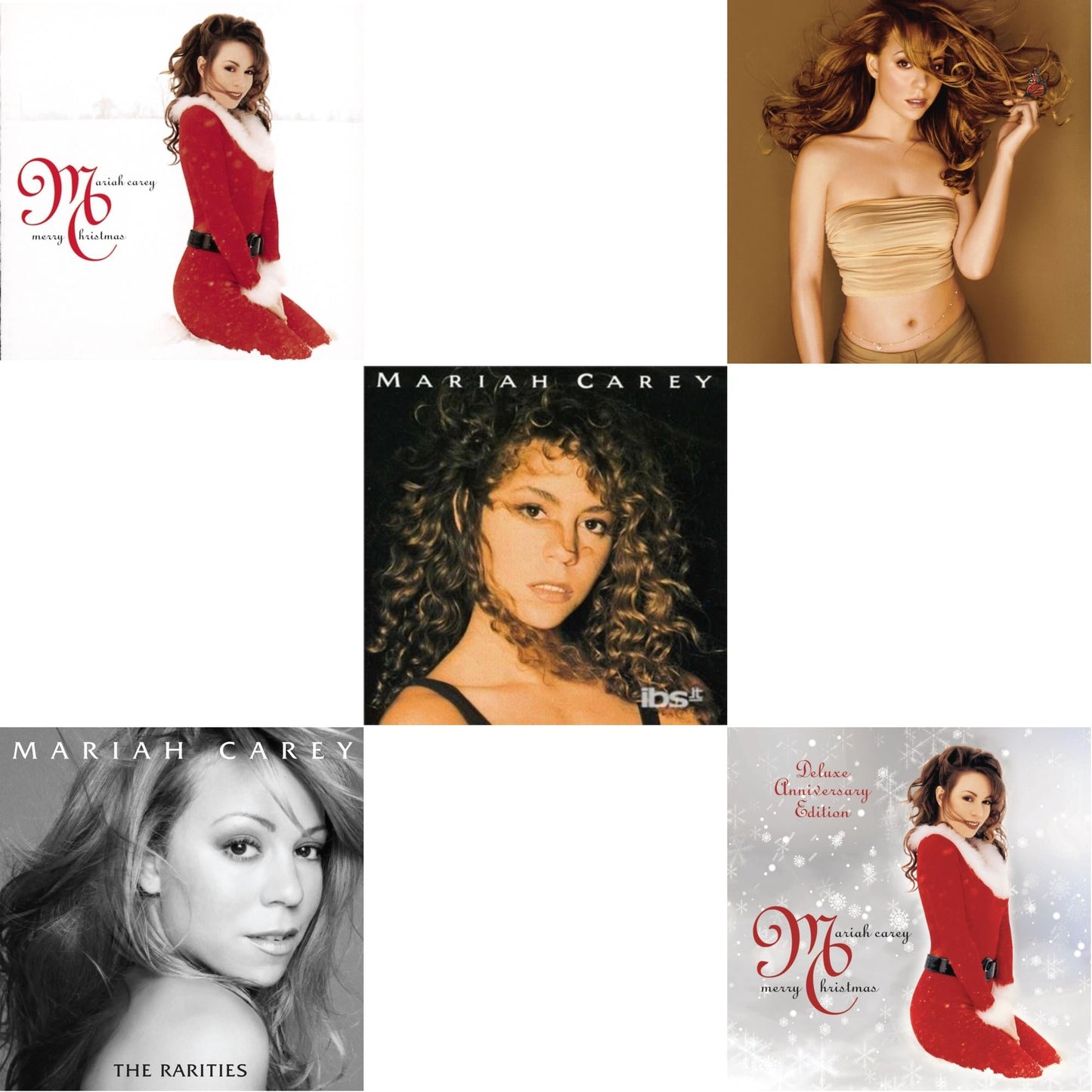 Merry Christmas & Rarities (2CD) & Mariah Carey & Butterfly & Merry Christmas (Deluxe Anniversary Edition)