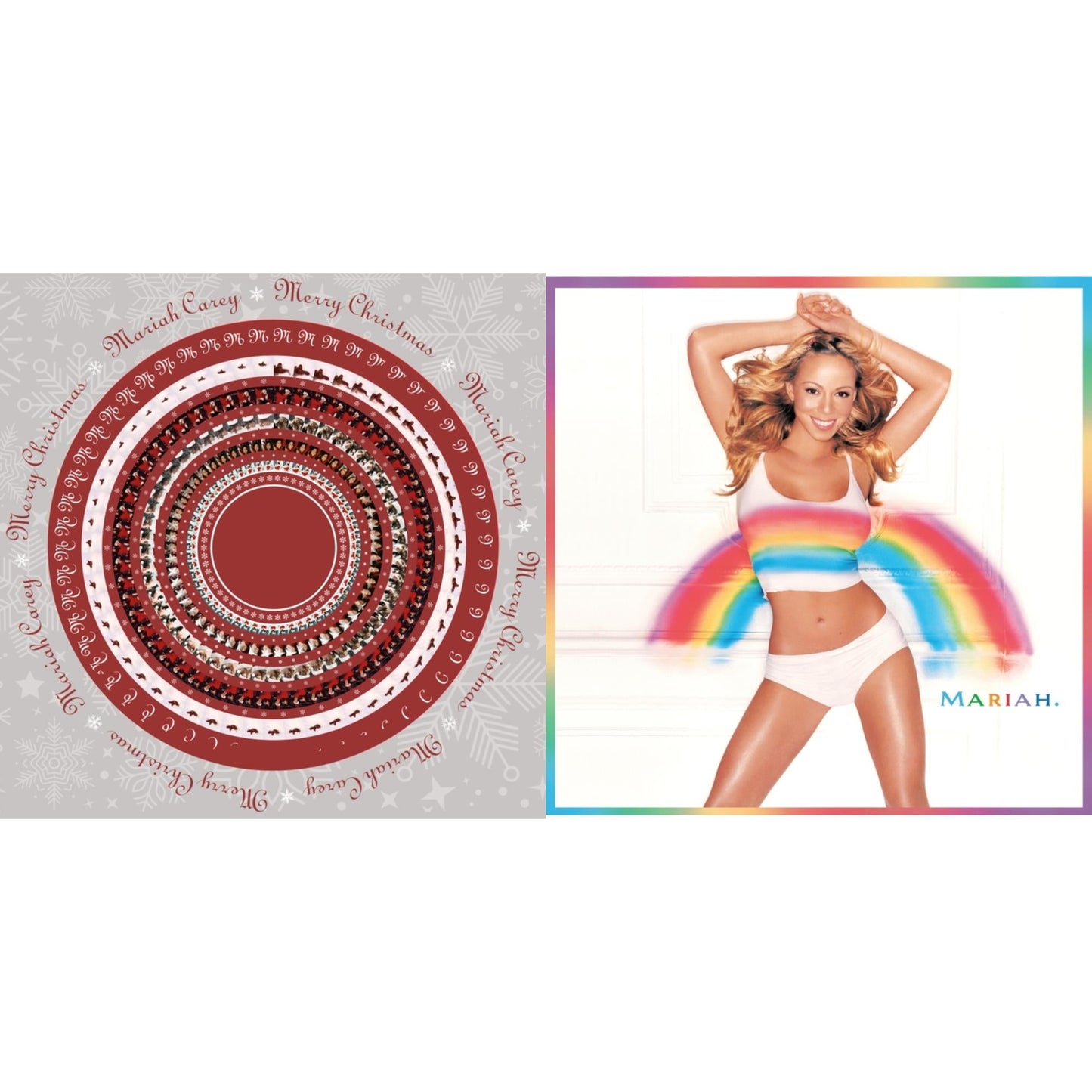 Merry Christmas (Zoetrope LP Vinyl) & Rainbow (25Th Anniversary/Rainbow Colored Picture Disc/2LP)