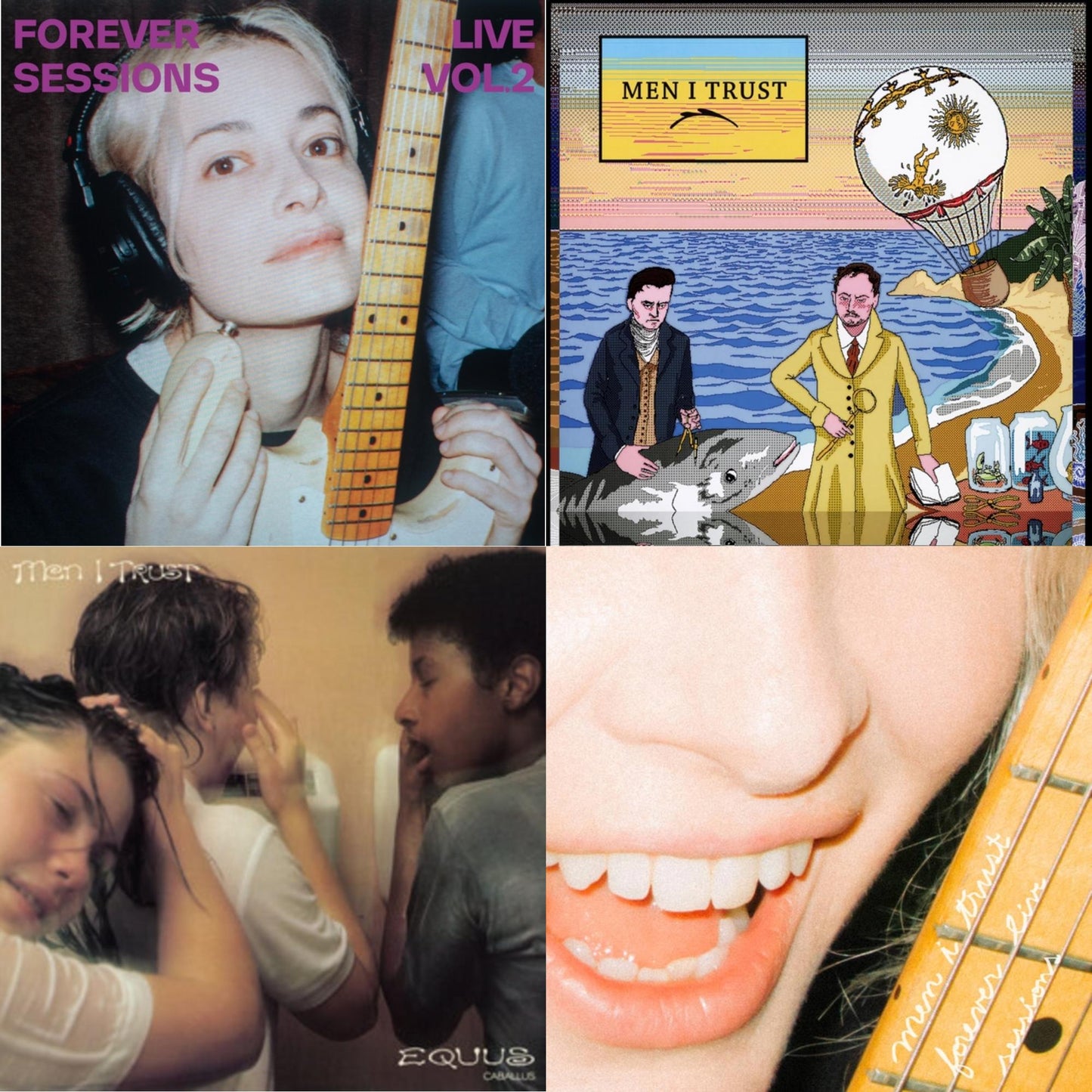 Forever Live Sessions Vol 2 & Men I Trust & Equus Caballus & Forever Live Sessions