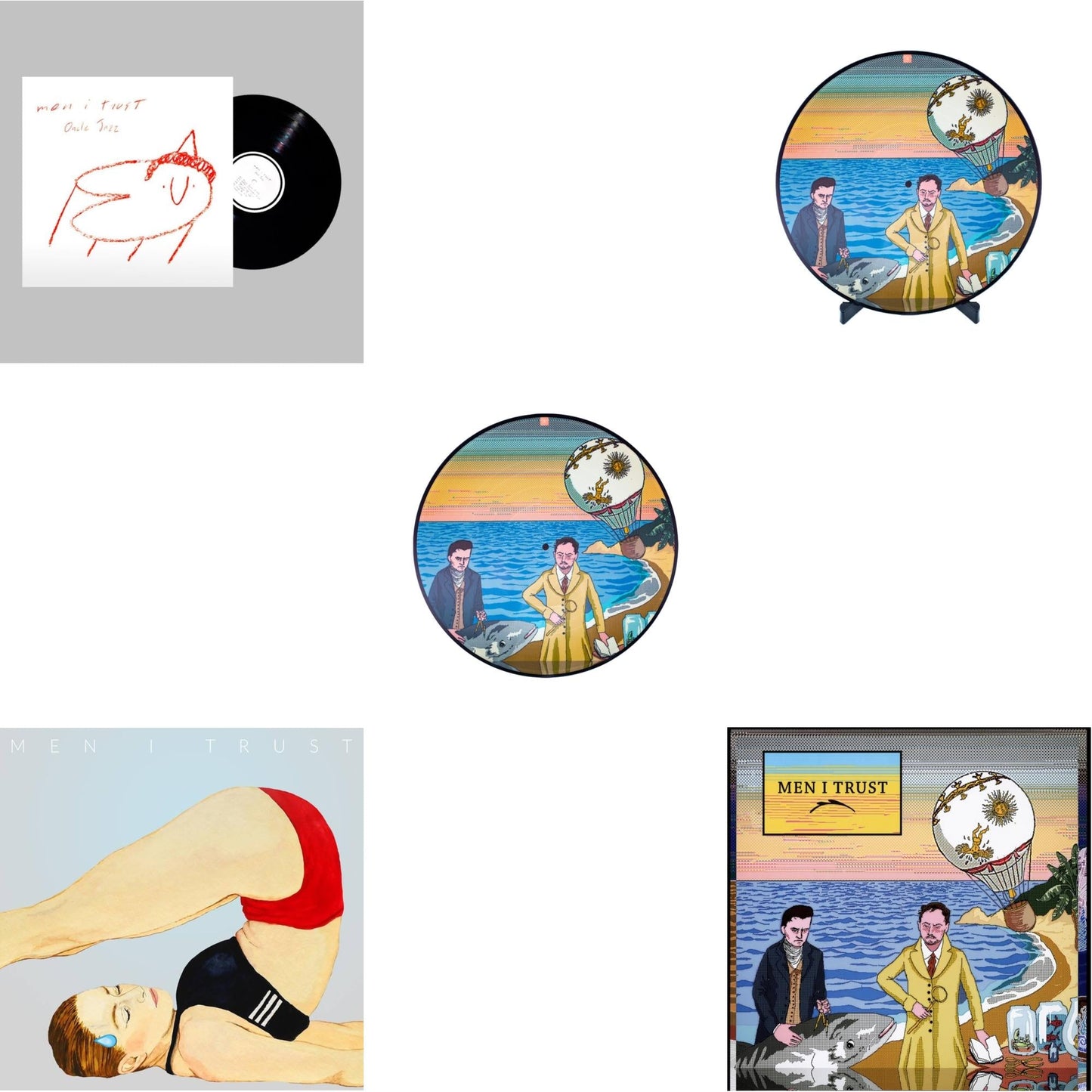 Oncle Jazz (2LP) & Headroom & Headoom (Picture Disc) & Men I Trust (Picture Disc) & Men I Trust