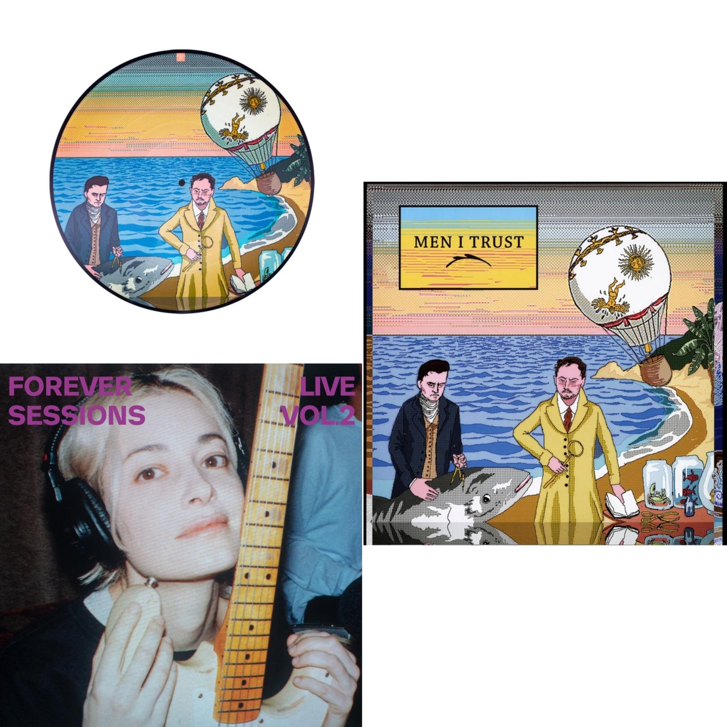Headoom (Picture Disc) & Forever Live Sessions Vol 2 & Men I Trust