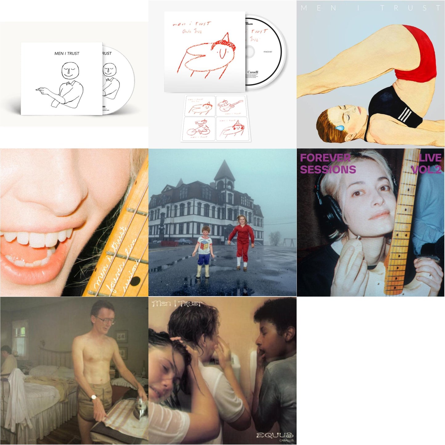 S/T & Oncle Jazz & Headroom & Forever Live Sessions & Untourable Album & Forever Live Sessions Vol 2 & Equus Asinus & Equus Caballus