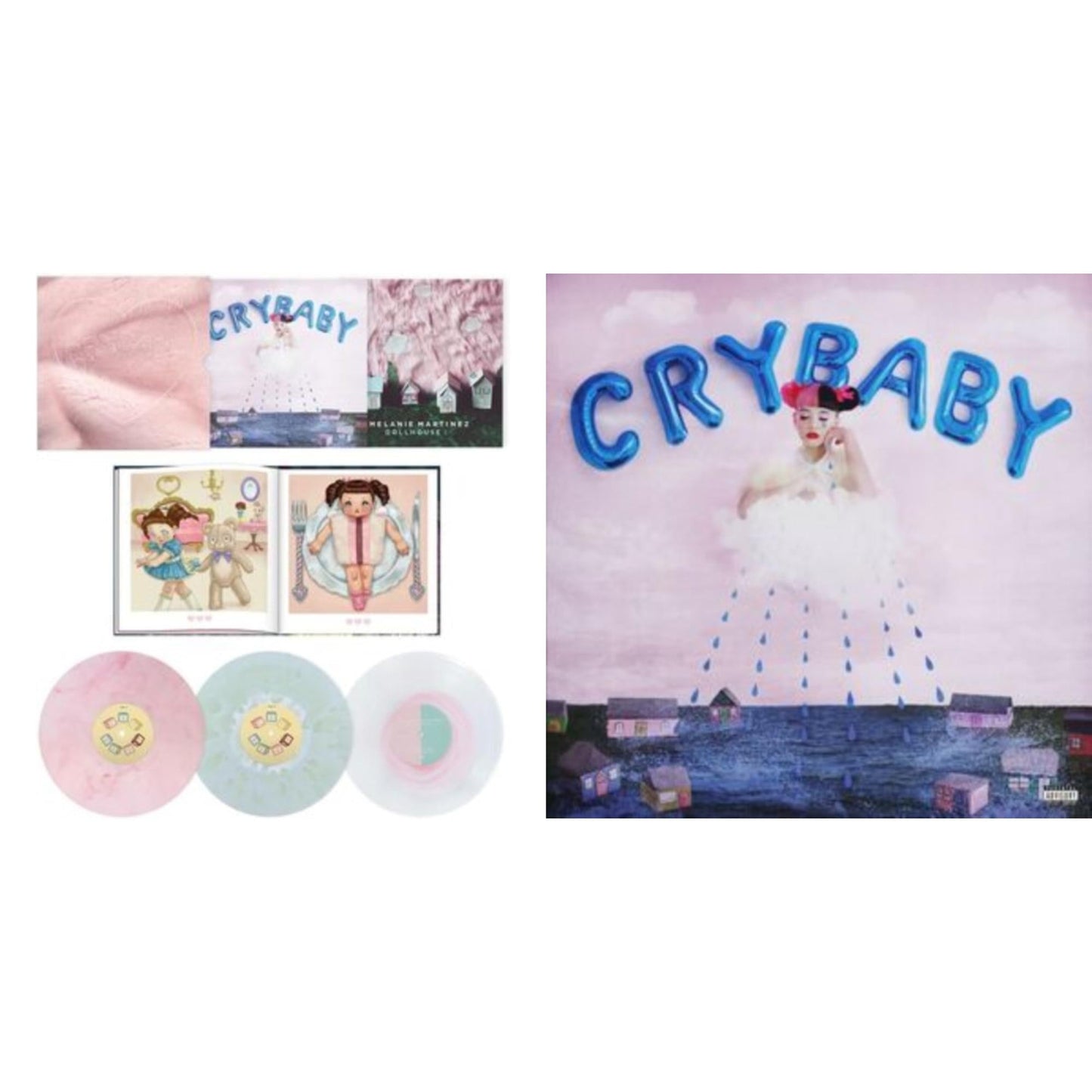 Cry Baby (Pink & Clear/Clear & Green Vinyl/3LP) & Cry Baby (X) (Deluxe Edition/2LP)