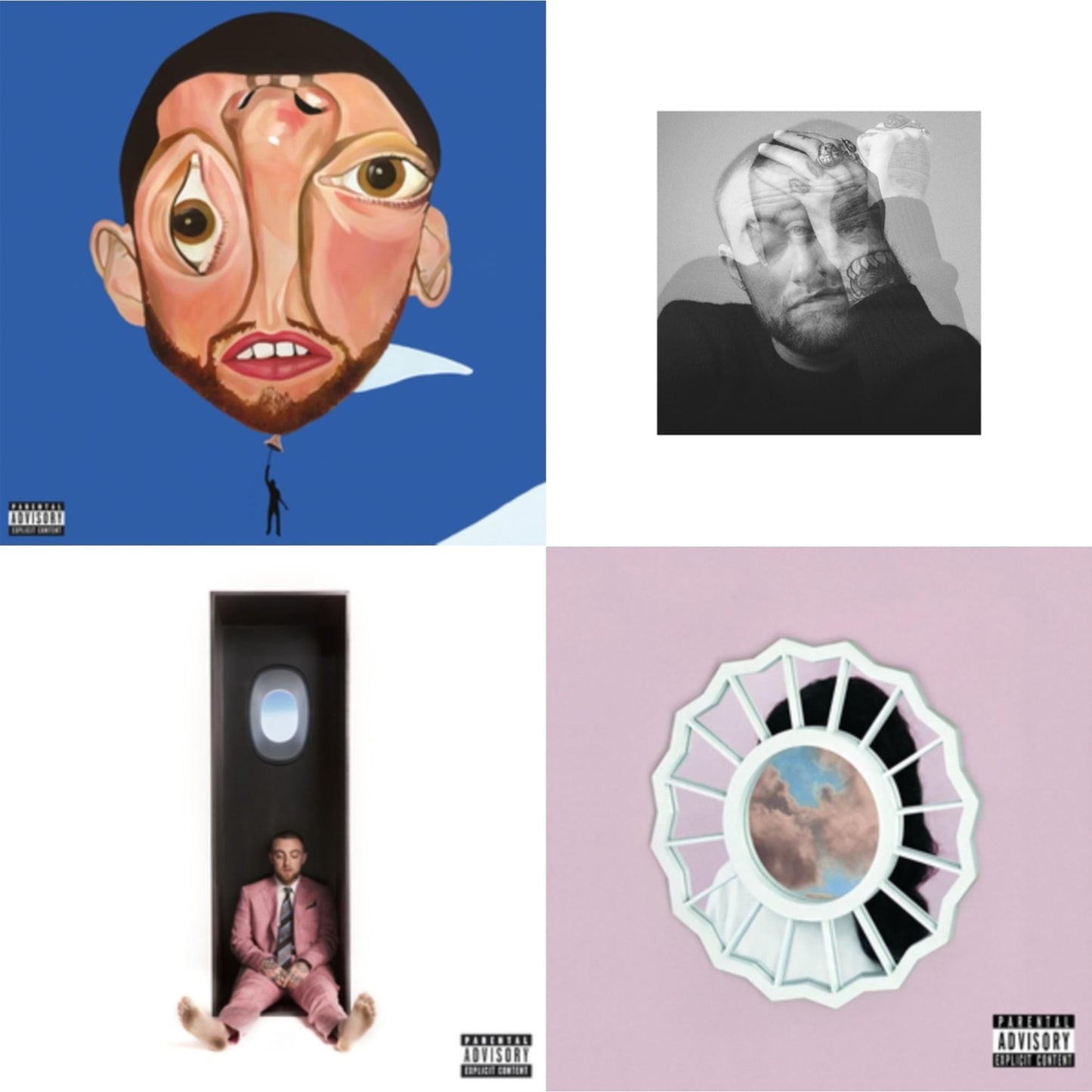 Balloonerism & Circles & Swimming (X) & Divine Feminine (X)