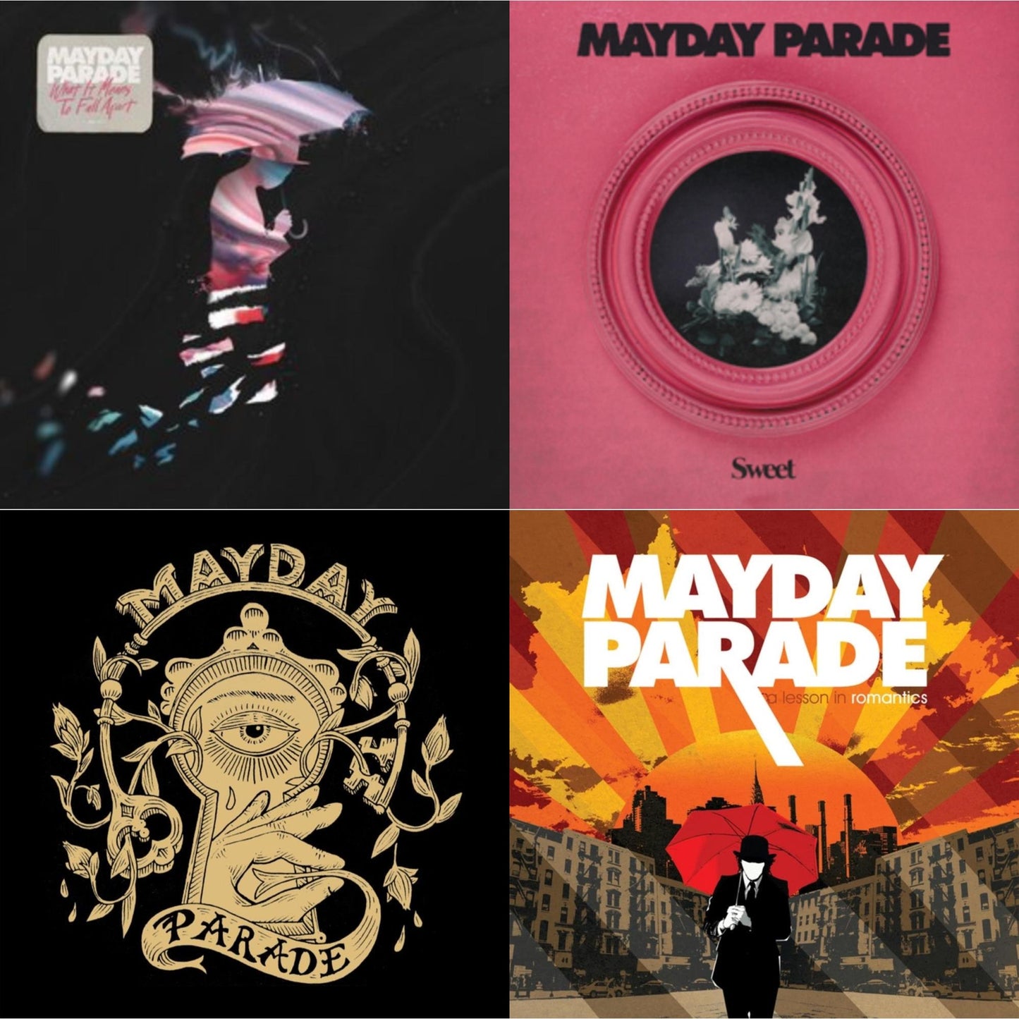 What It Means To Fall Apart & Sweet (Pink LP Vinyl) & Monster In The Closet (10Th Anniversary) (Orchid Vinyl/2LP) & Lesson In Romantics (Coke Bottle Clear LP Vinyl)