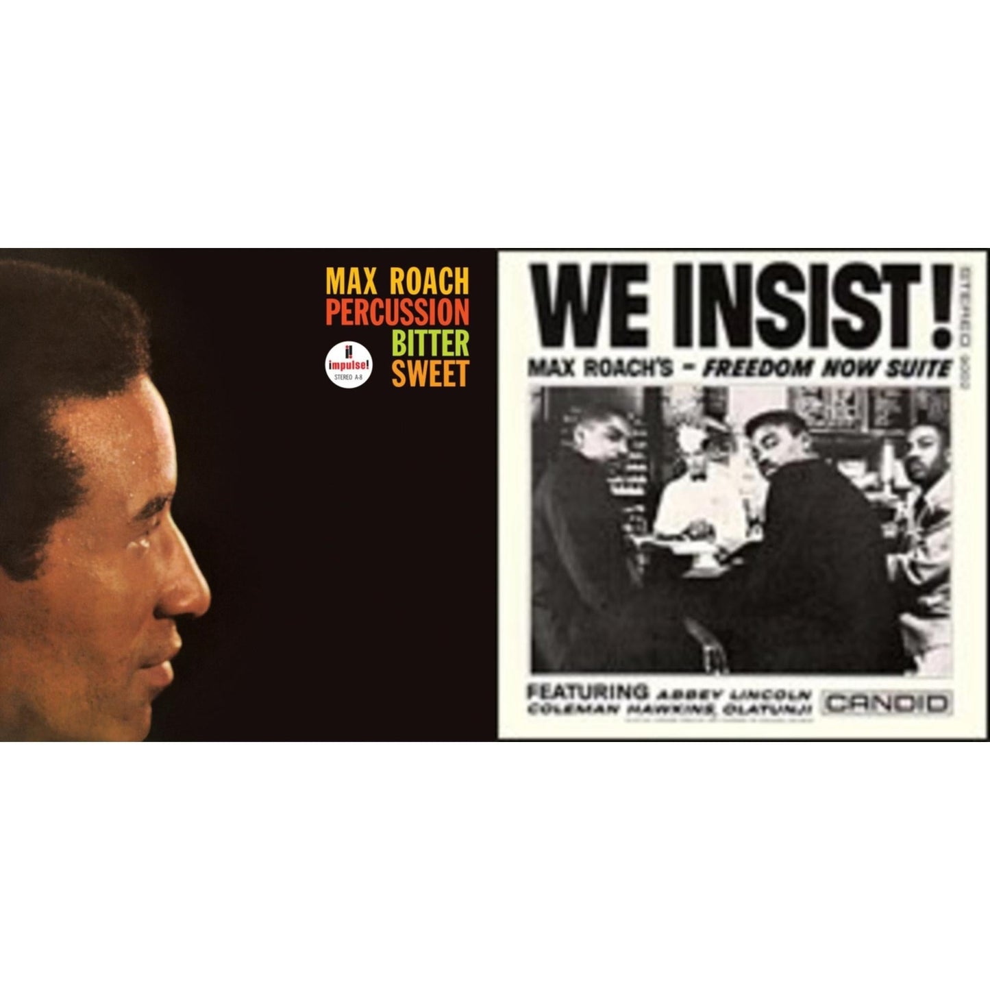 Percussion Bitter Sweet (Verve Vault Series) (180G) & We Insist! (180G/Clear LP Vinyl)